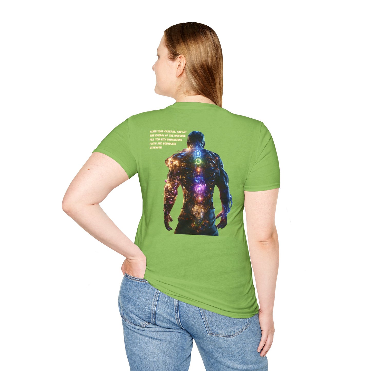 Chakras T-Shirt, Energy Healing Tee, Spiritual Top, Meditation Shirt, Yoga Clothing, Reiki Apparel