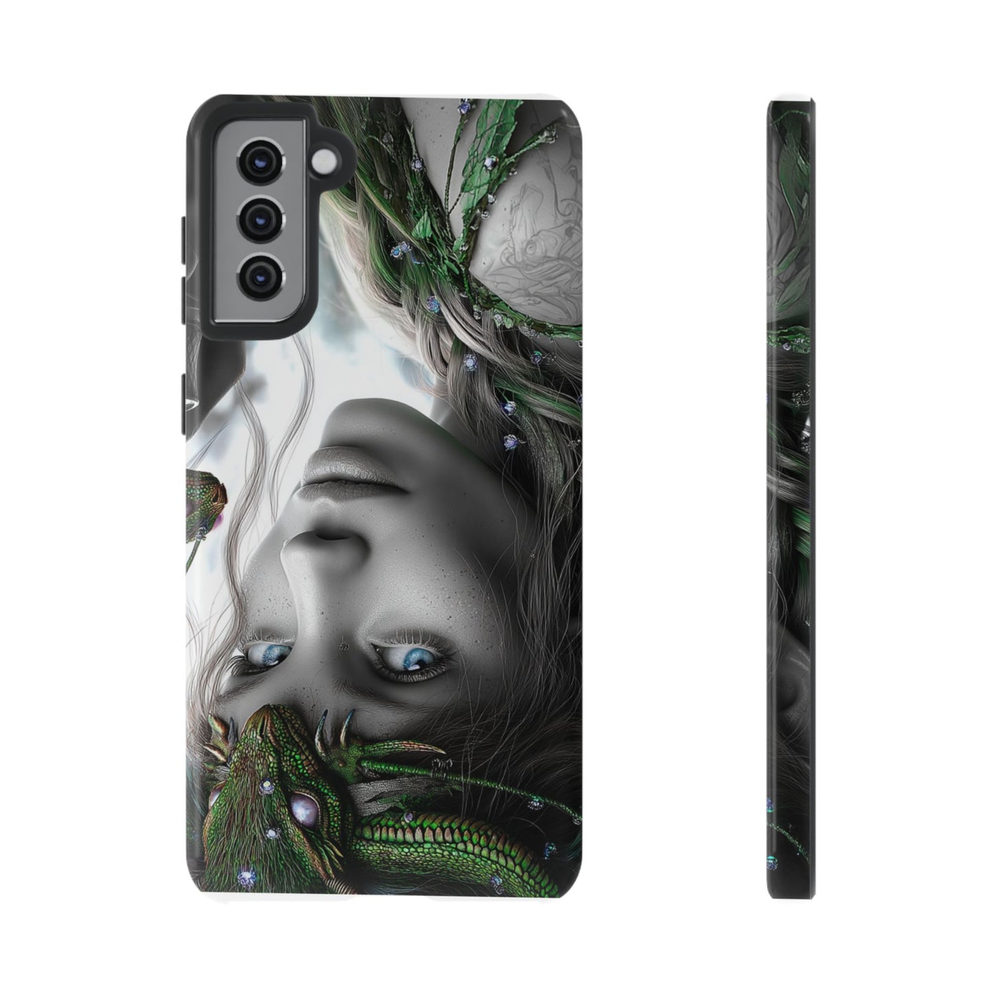 Phone Case with Enchanted Fairy Design, Phone Cover, Magical Gift for Women, Boho Style, Nature Lovers, Unique Art
