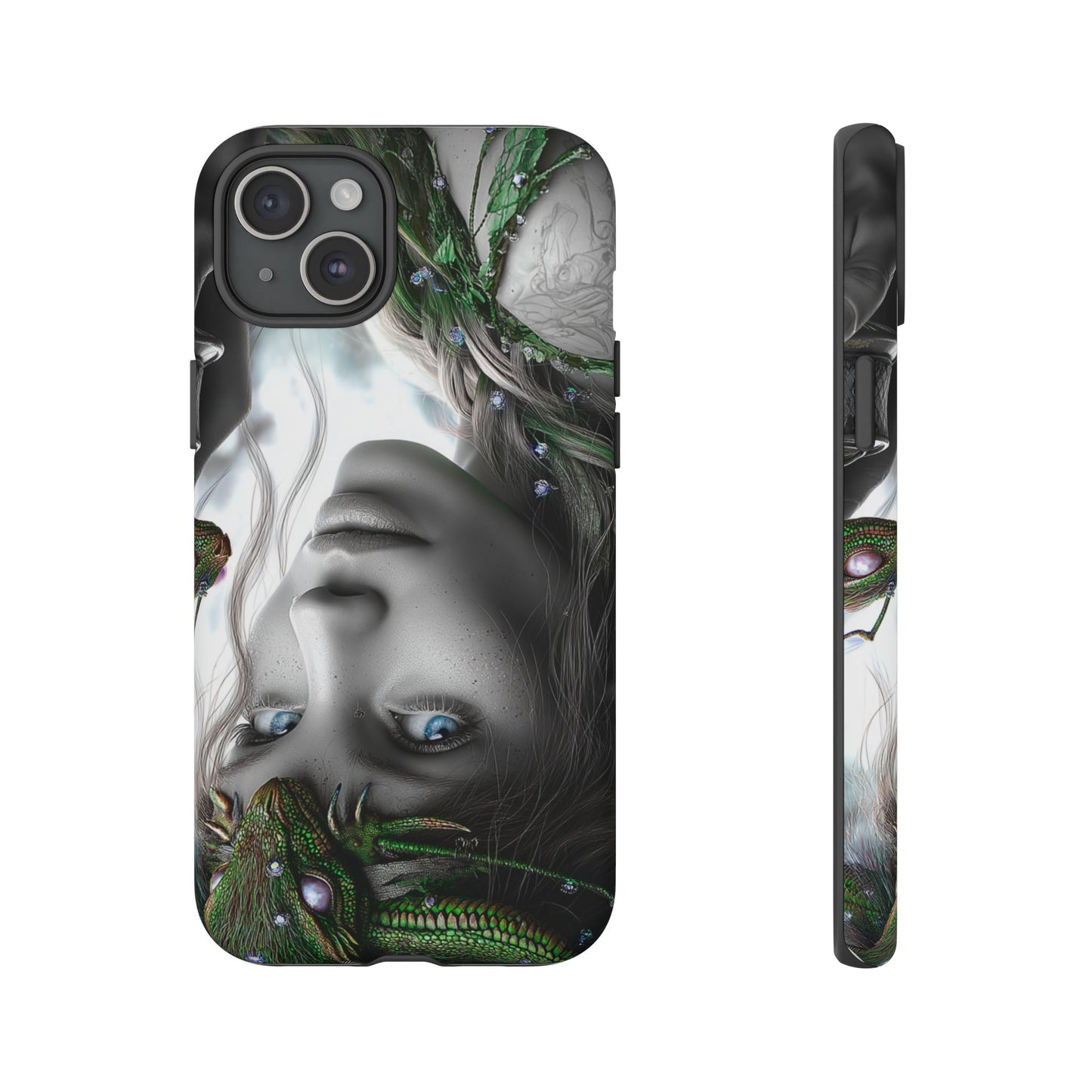 Phone Case with Enchanted Fairy Design, Phone Cover, Magical Gift for Women, Boho Style, Nature Lovers, Unique Art