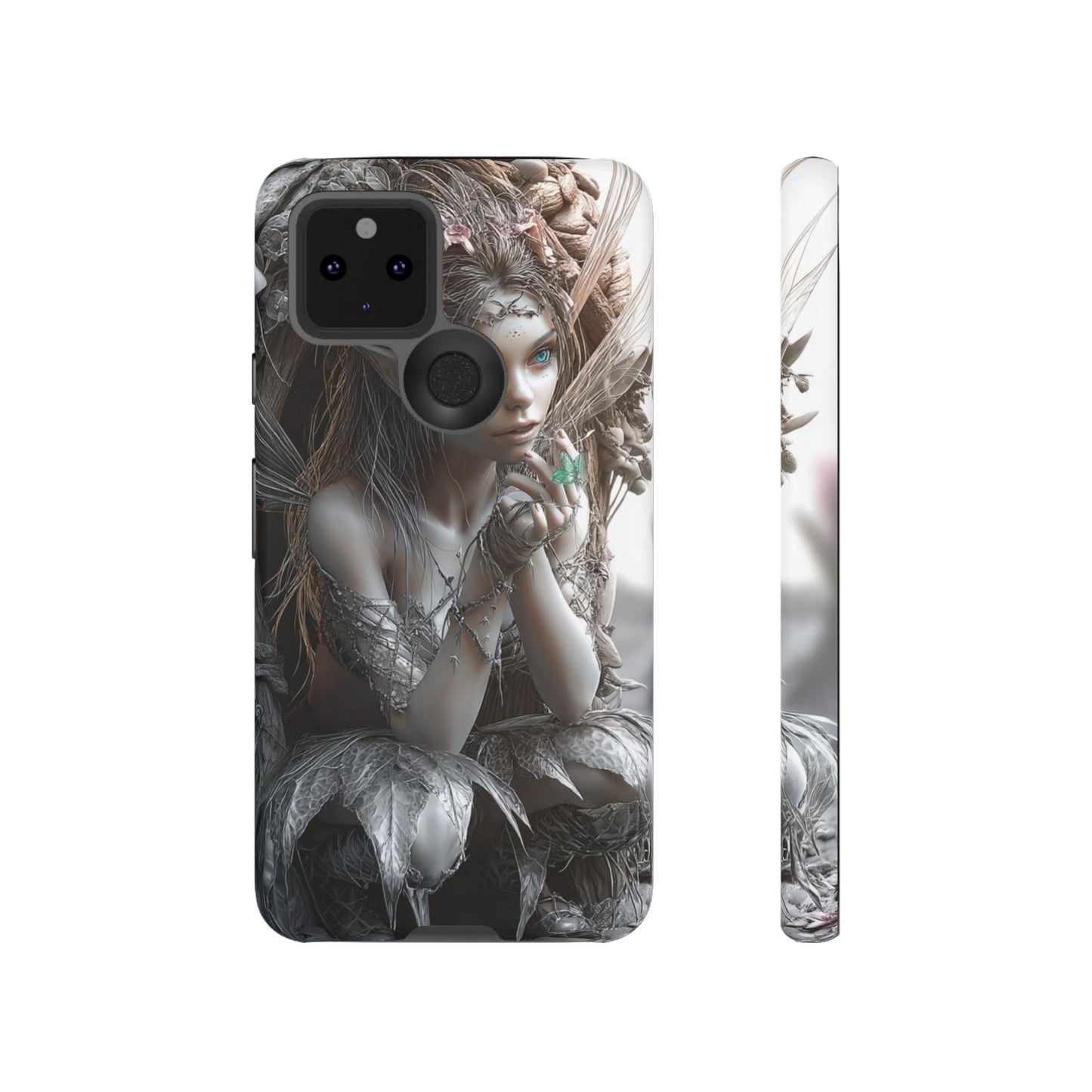 Fantasy Phone Case with Enchanted Fairy Design, Phone Cover, Magical Gift for Women, Boho Style, Nature Lovers, Unique Art