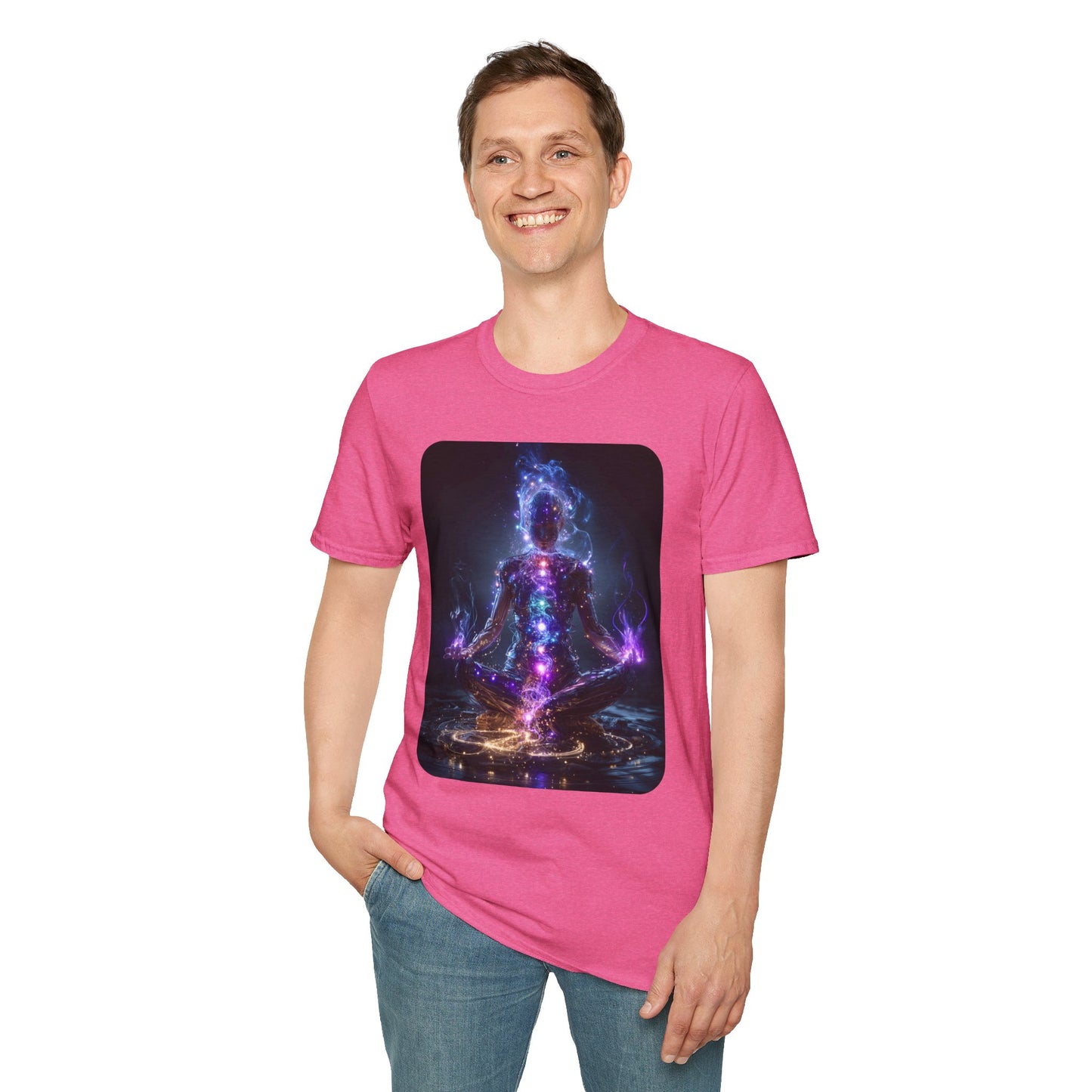 Chakras T-Shirt, Energy Healing Tee, Spiritual Top, Meditation Shirt, Yoga Clothing, Reiki Apparel