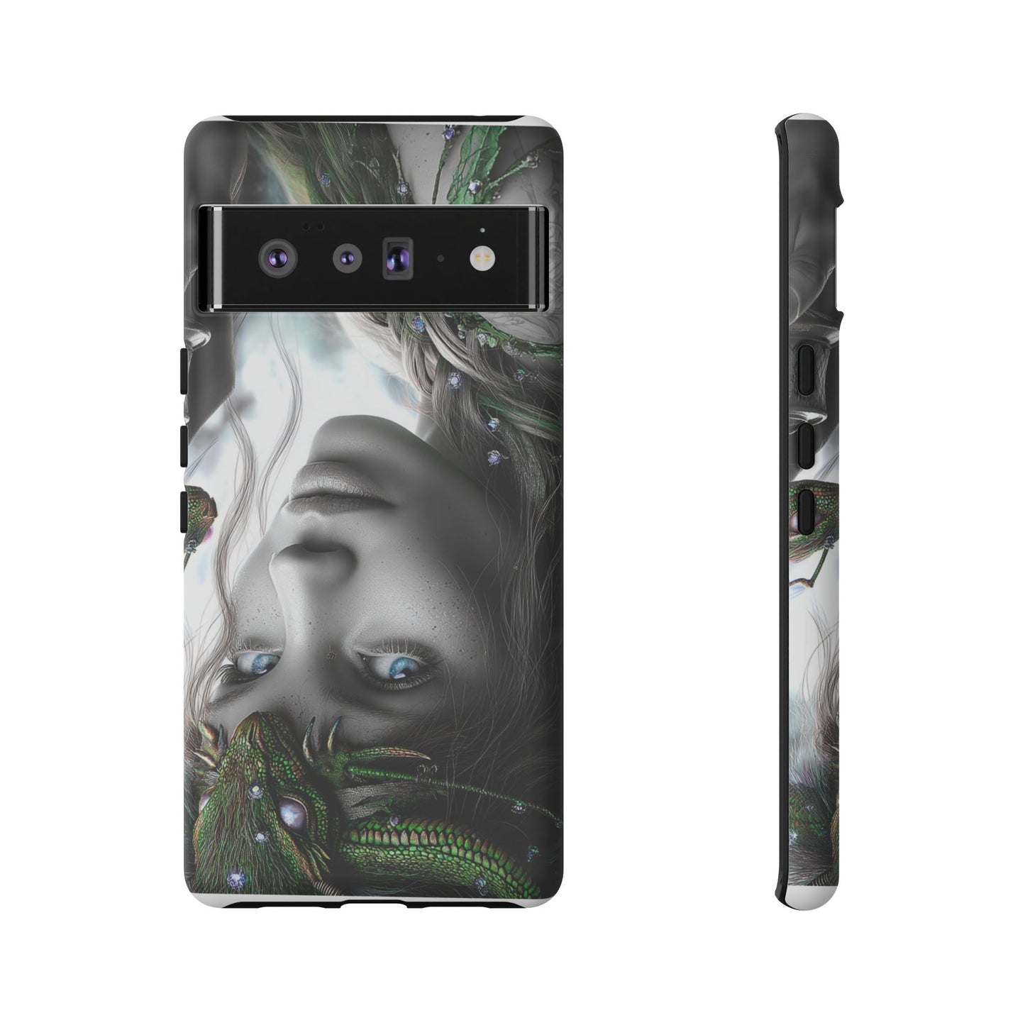 Phone Case with Enchanted Fairy Design, Phone Cover, Magical Gift for Women, Boho Style, Nature Lovers, Unique Art