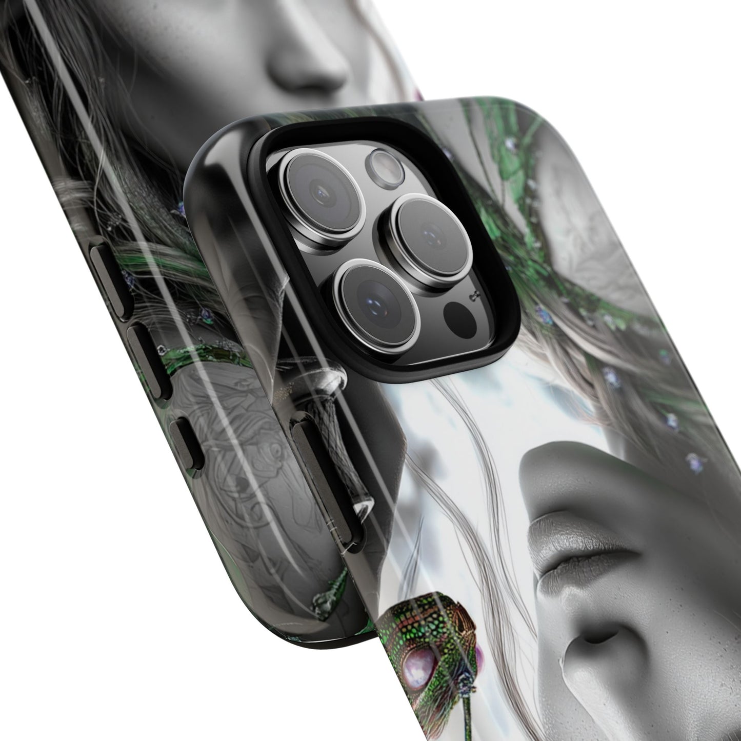 Phone Case with Enchanted Fairy Design, Phone Cover, Magical Gift for Women, Boho Style, Nature Lovers, Unique Art