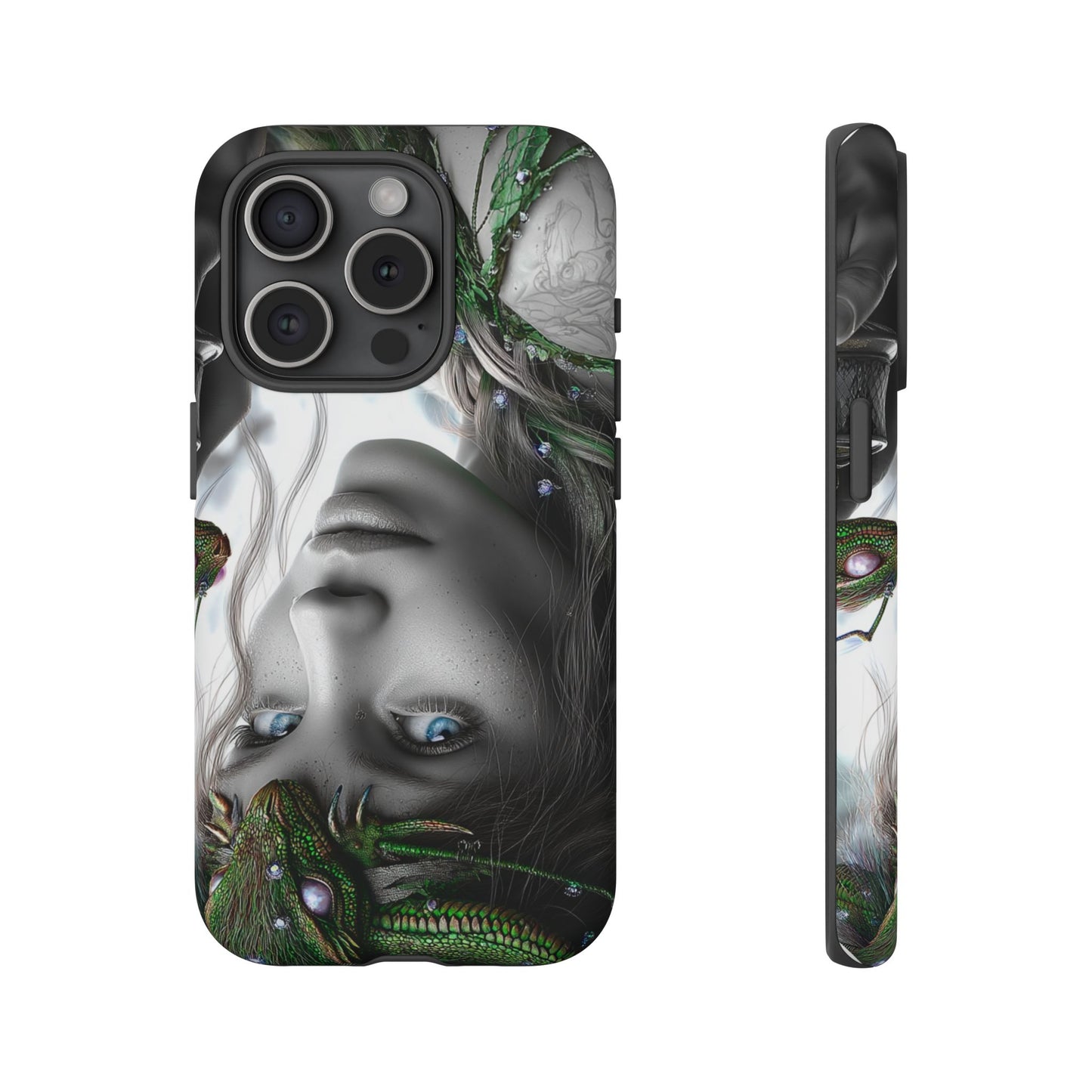 Phone Case with Enchanted Fairy Design, Phone Cover, Magical Gift for Women, Boho Style, Nature Lovers, Unique Art