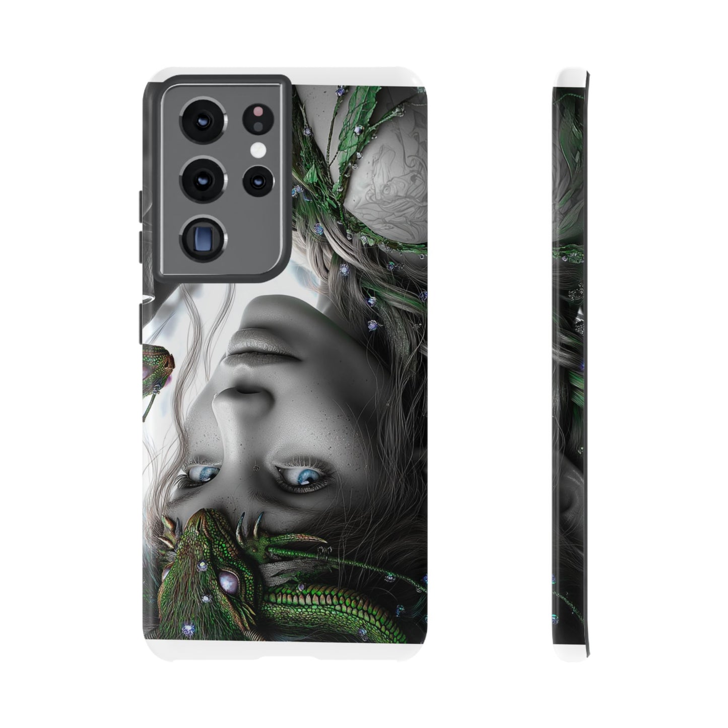 Phone Case with Enchanted Fairy Design, Phone Cover, Magical Gift for Women, Boho Style, Nature Lovers, Unique Art
