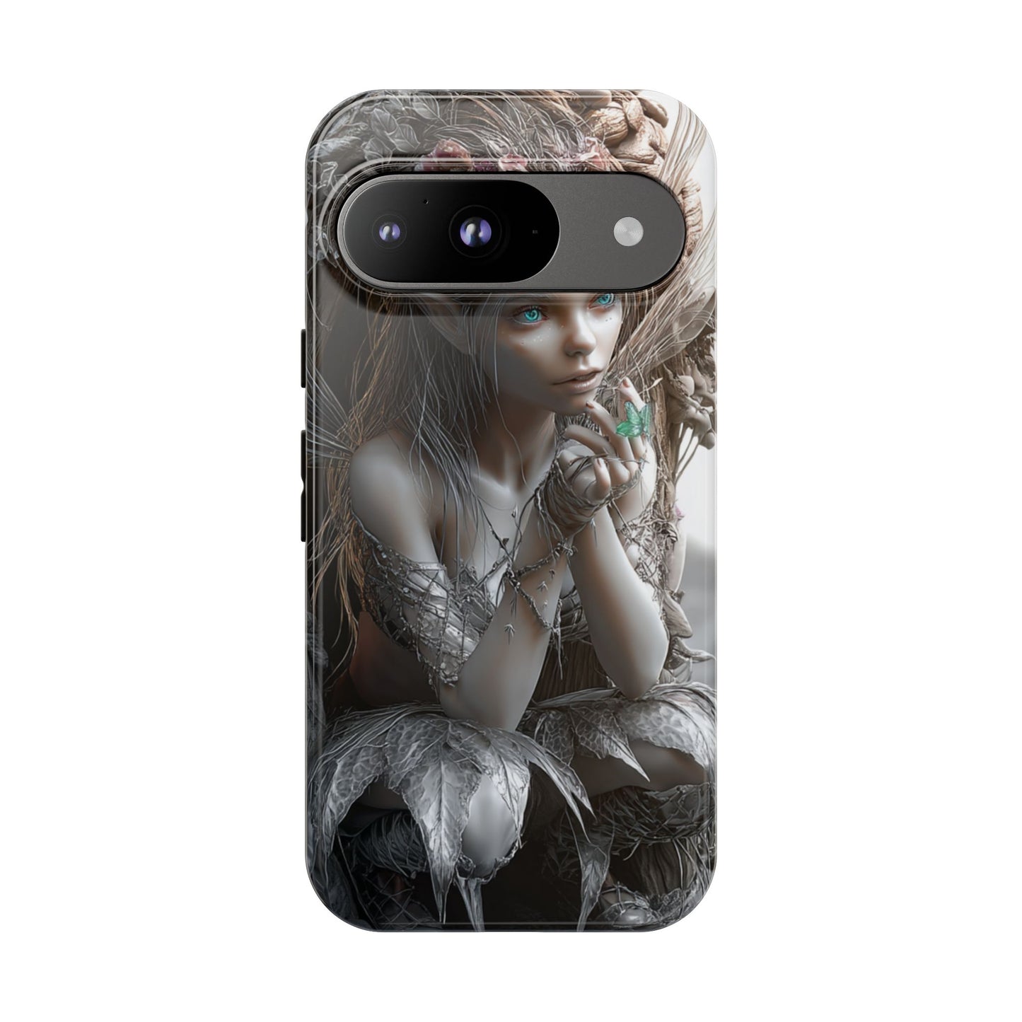 Fantasy Phone Case with Enchanted Fairy Design, Phone Cover, Magical Gift for Women, Boho Style, Nature Lovers, Unique Art