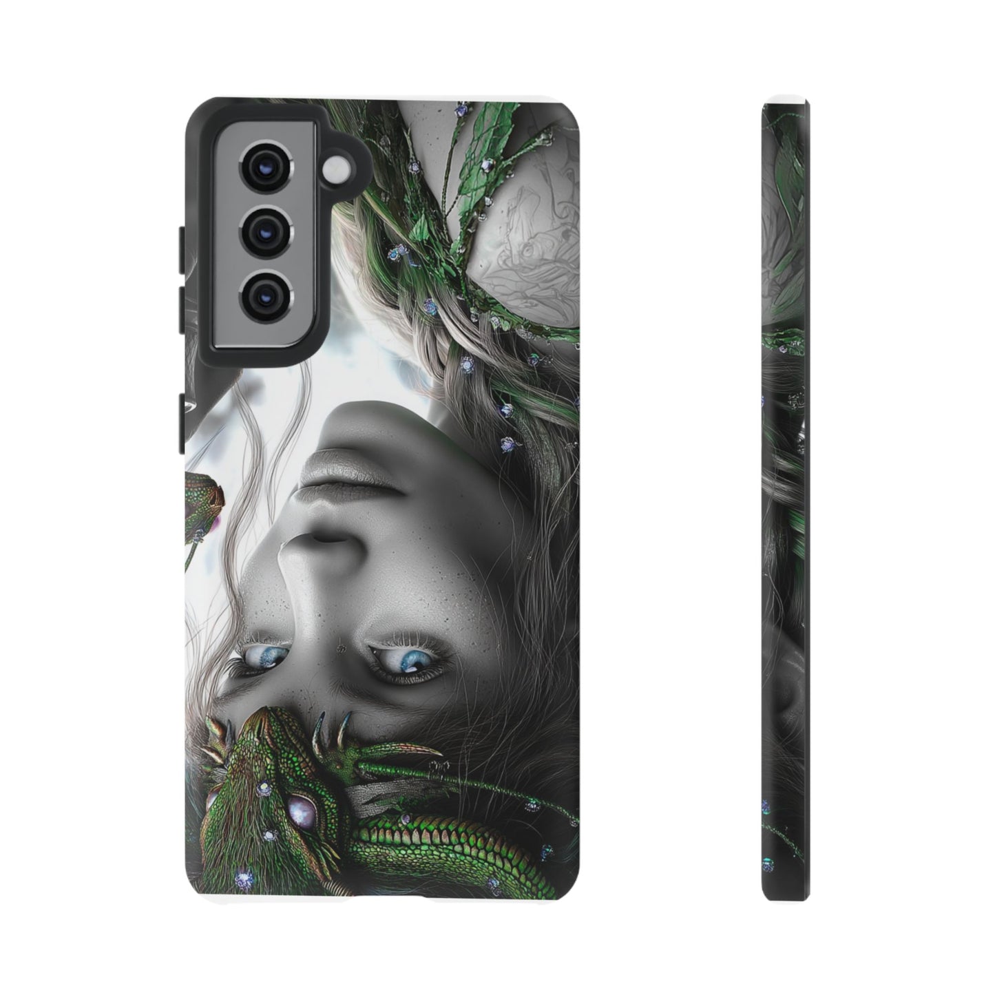 Phone Case with Enchanted Fairy Design, Phone Cover, Magical Gift for Women, Boho Style, Nature Lovers, Unique Art