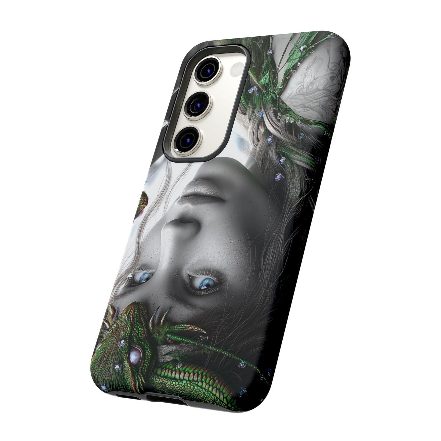 Phone Case with Enchanted Fairy Design, Phone Cover, Magical Gift for Women, Boho Style, Nature Lovers, Unique Art