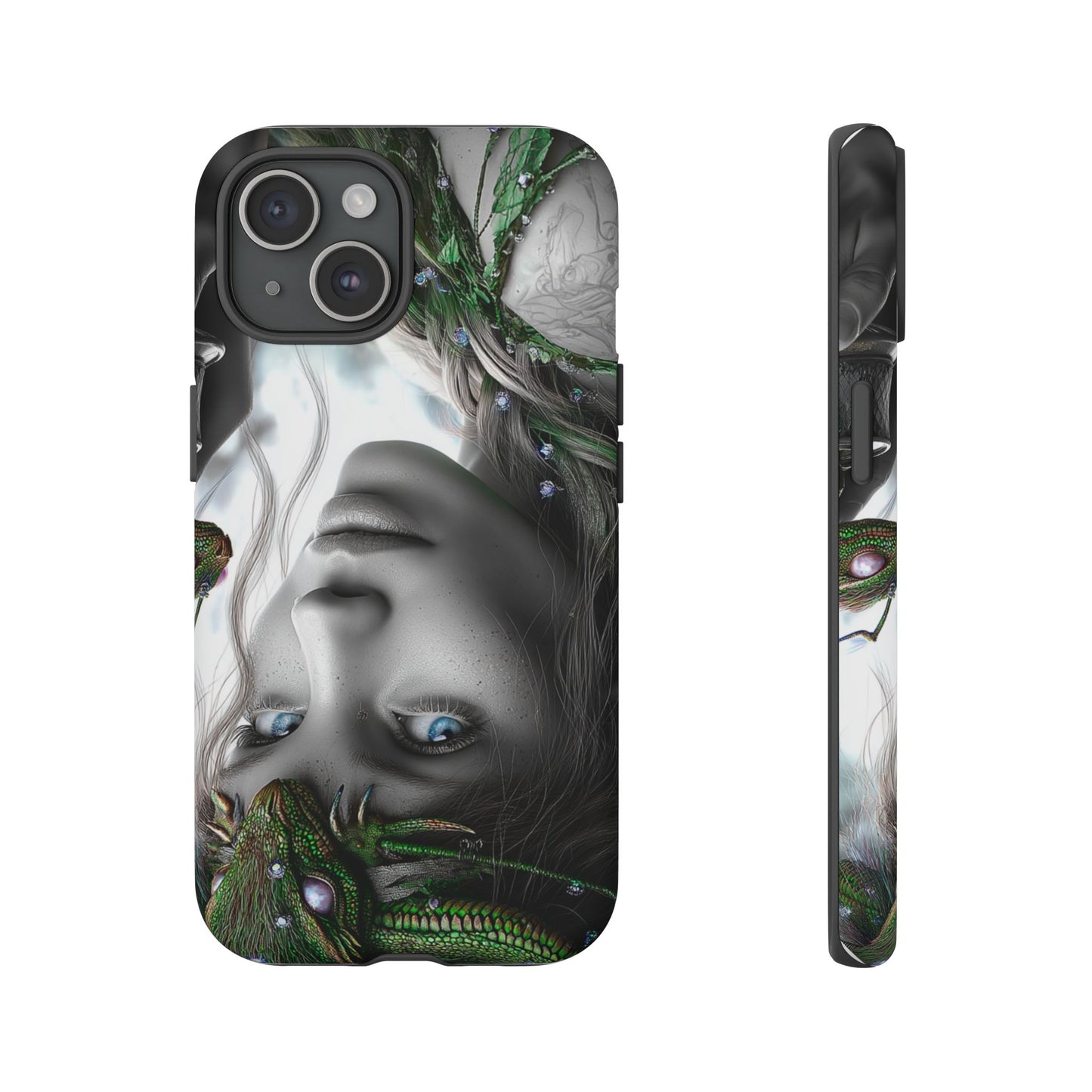 Phone Case with Enchanted Fairy Design, Phone Cover, Magical Gift for Women, Boho Style, Nature Lovers, Unique Art