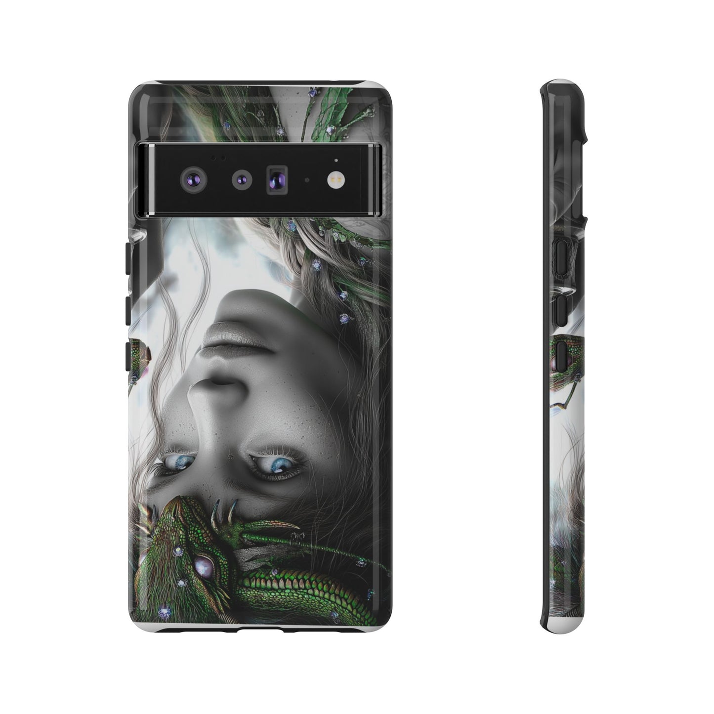 Phone Case with Enchanted Fairy Design, Phone Cover, Magical Gift for Women, Boho Style, Nature Lovers, Unique Art