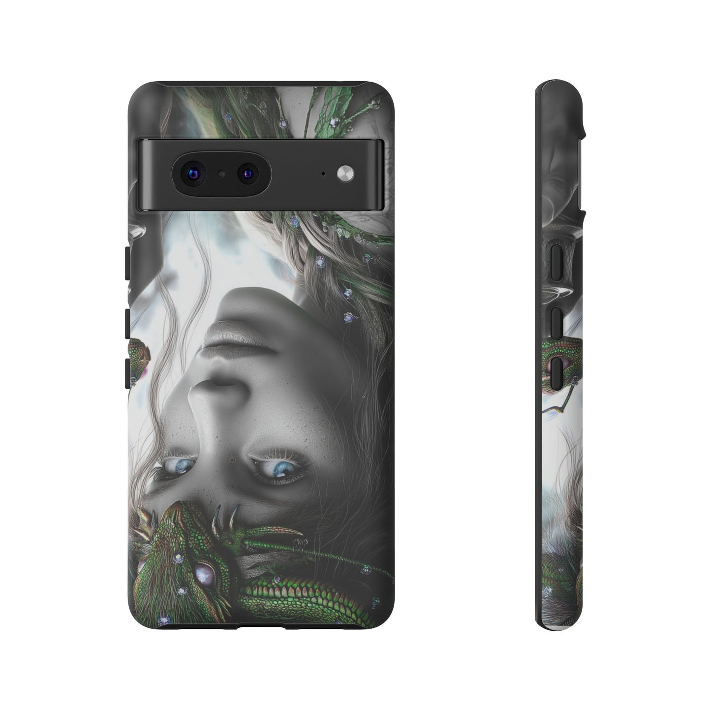Phone Case with Enchanted Fairy Design, Phone Cover, Magical Gift for Women, Boho Style, Nature Lovers, Unique Art