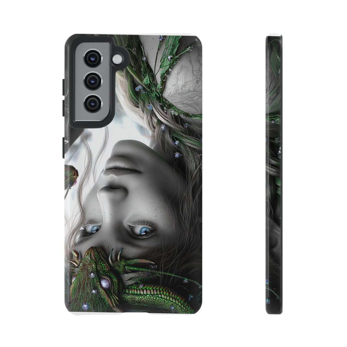Phone Case with Enchanted Fairy Design, Phone Cover, Magical Gift for Women, Boho Style, Nature Lovers, Unique Art