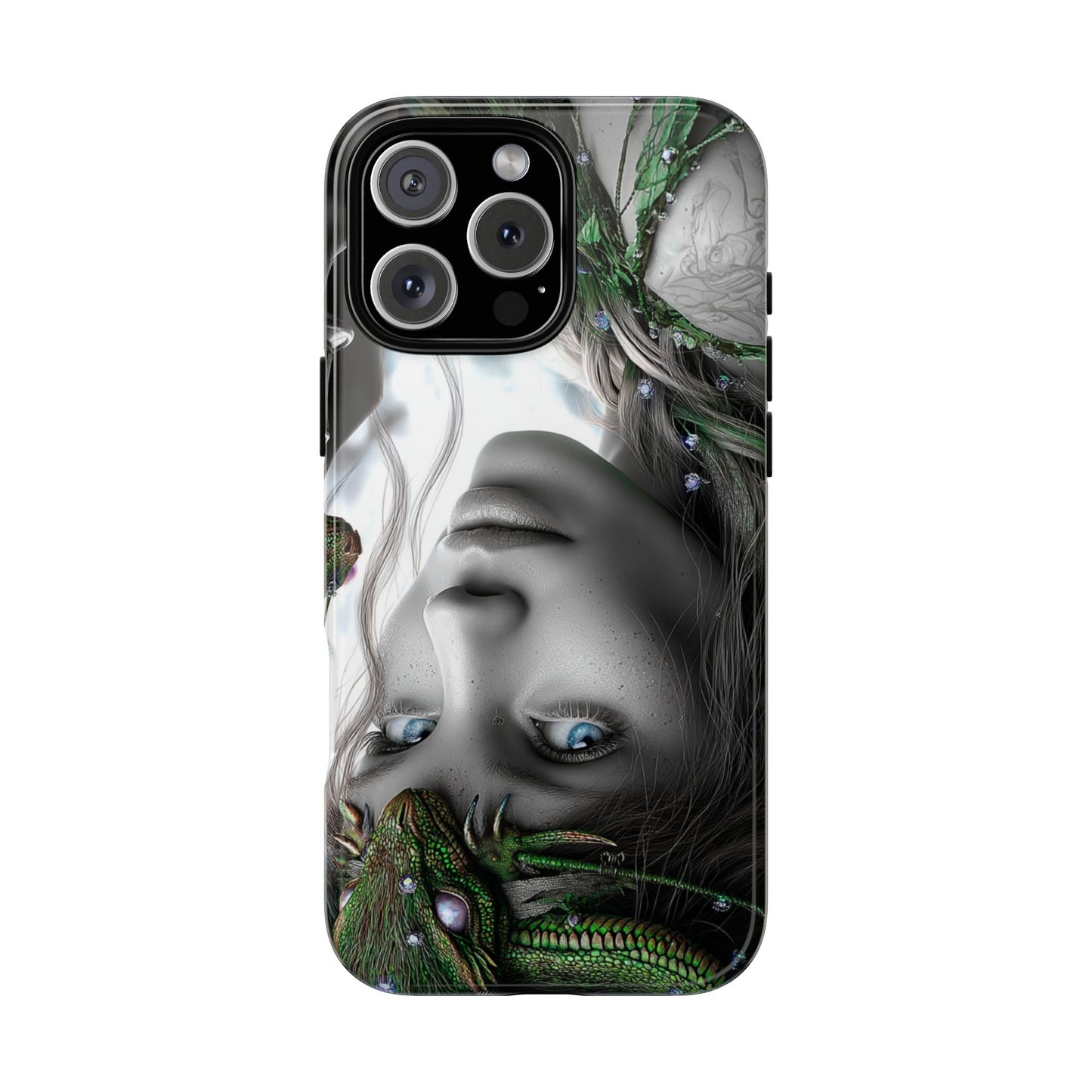 Phone Case with Enchanted Fairy Design, Phone Cover, Magical Gift for Women, Boho Style, Nature Lovers, Unique Art