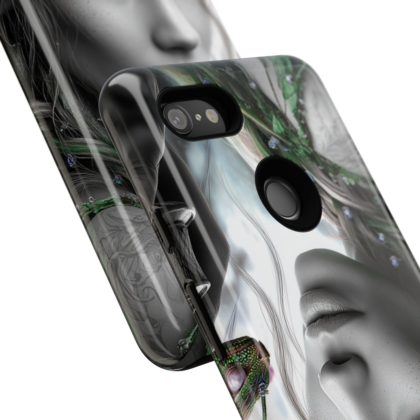 Phone Case with Enchanted Fairy Design, Phone Cover, Magical Gift for Women, Boho Style, Nature Lovers, Unique Art