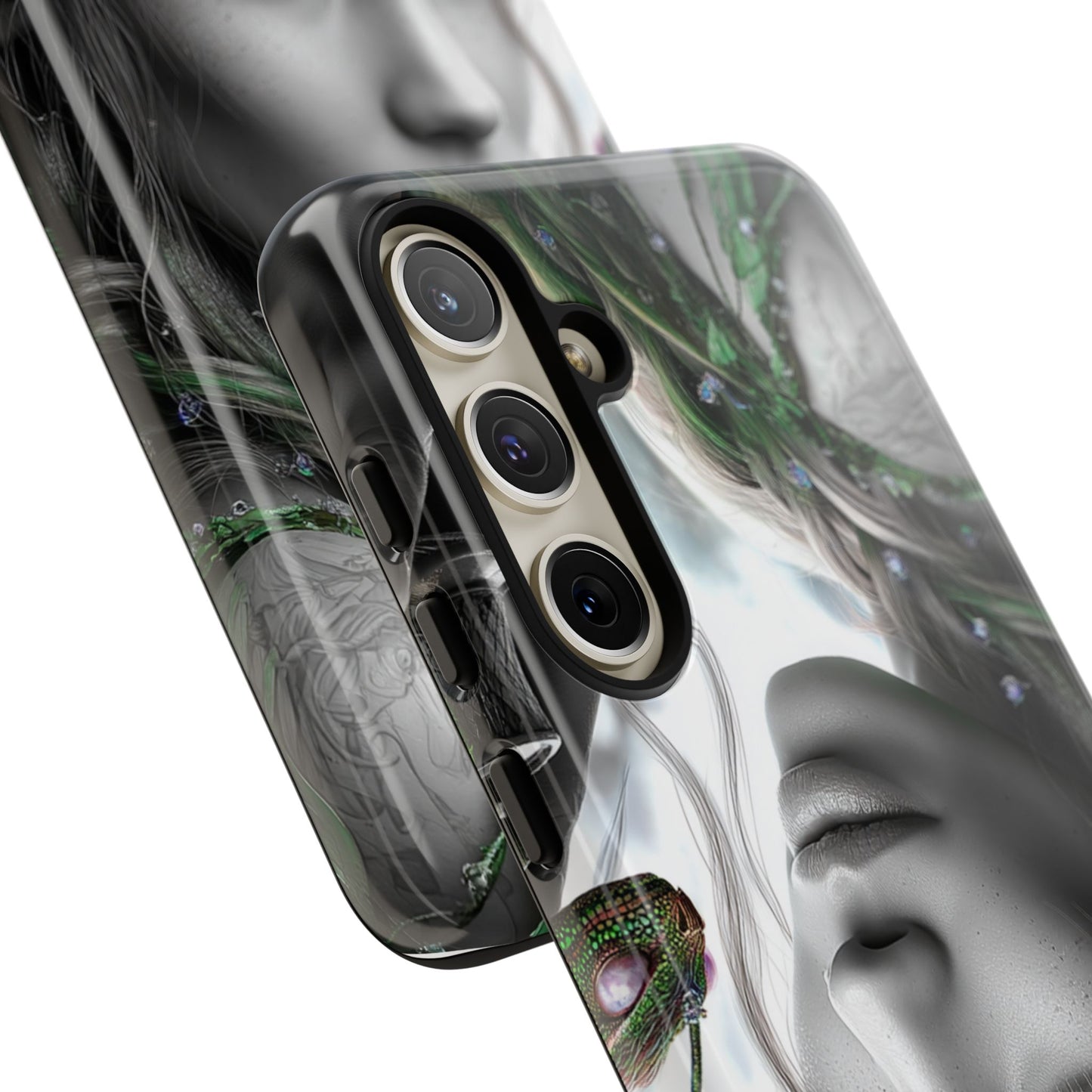Phone Case with Enchanted Fairy Design, Phone Cover, Magical Gift for Women, Boho Style, Nature Lovers, Unique Art