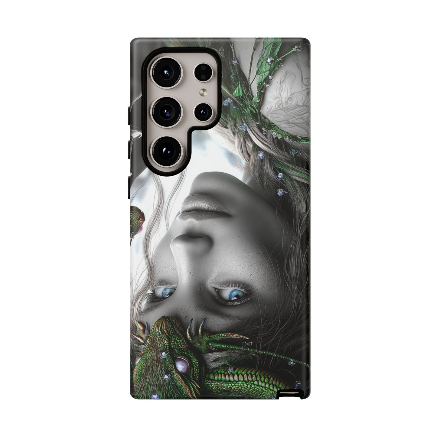 Phone Case with Enchanted Fairy Design, Phone Cover, Magical Gift for Women, Boho Style, Nature Lovers, Unique Art