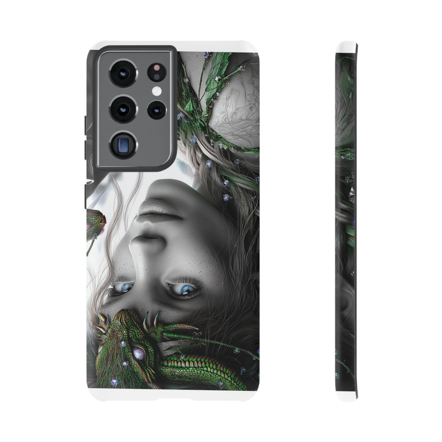 Phone Case with Enchanted Fairy Design, Phone Cover, Magical Gift for Women, Boho Style, Nature Lovers, Unique Art