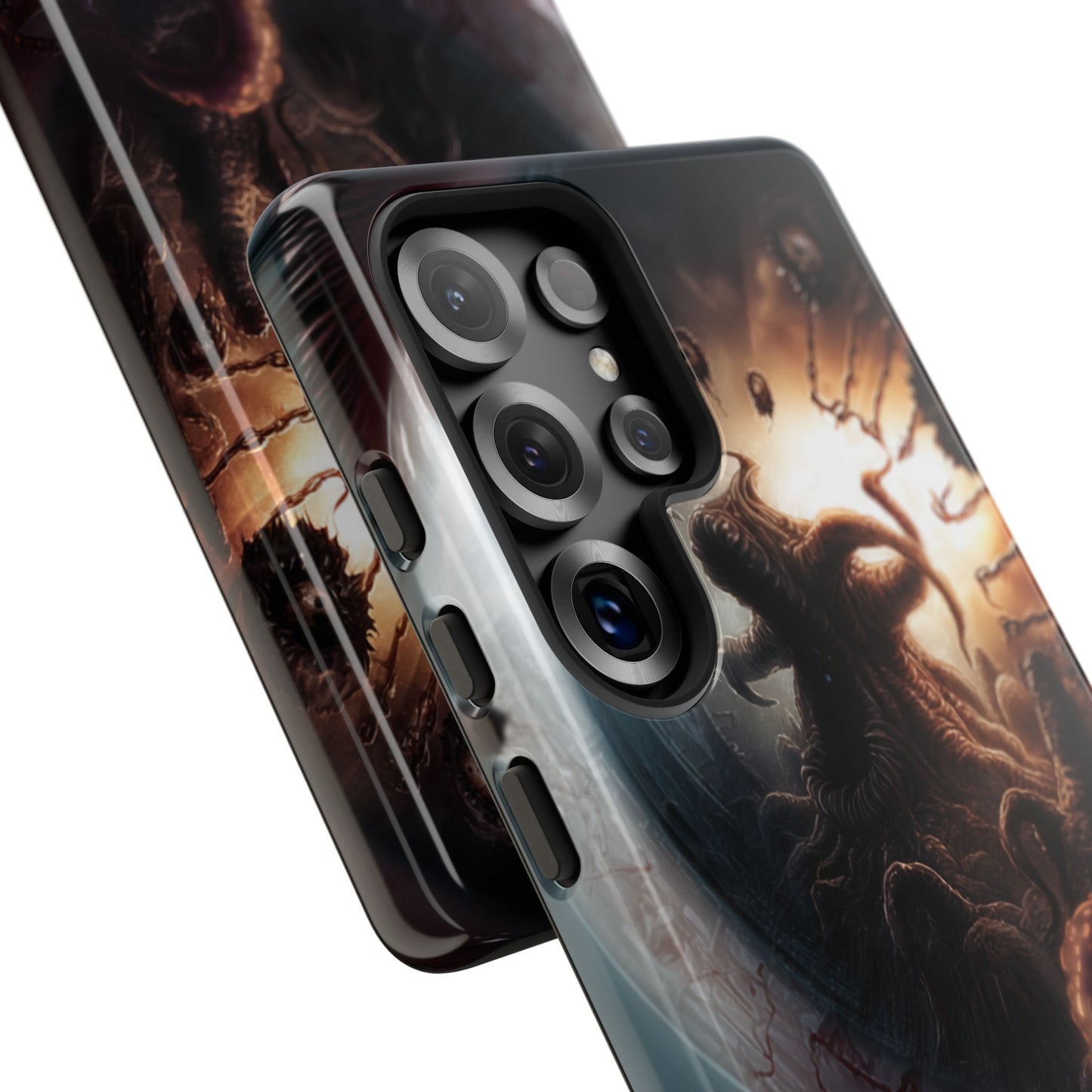 Phone Case: Cosmic Horror Design, Tough Phone Case, Unique Tech Accessory, Gifts for Sci-Fi Lovers, Halloween Decor