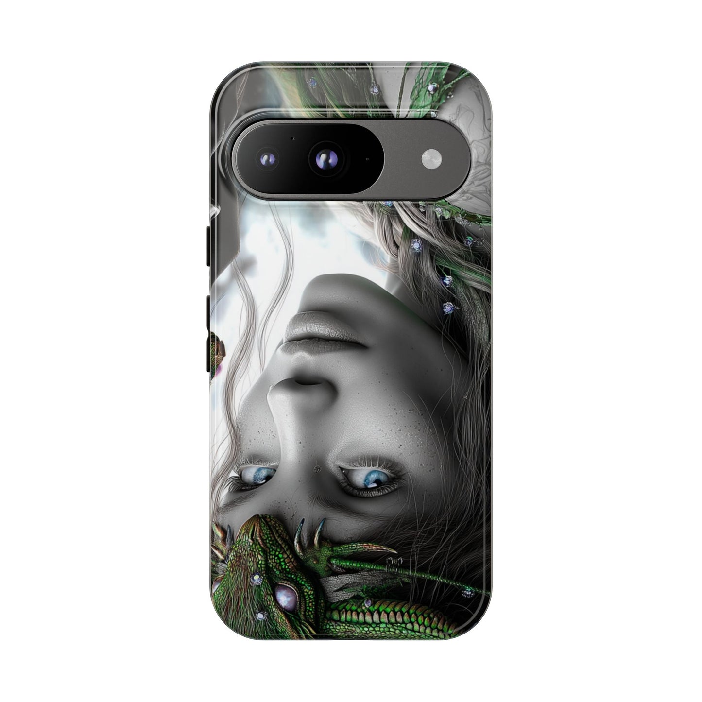 Phone Case with Enchanted Fairy Design, Phone Cover, Magical Gift for Women, Boho Style, Nature Lovers, Unique Art