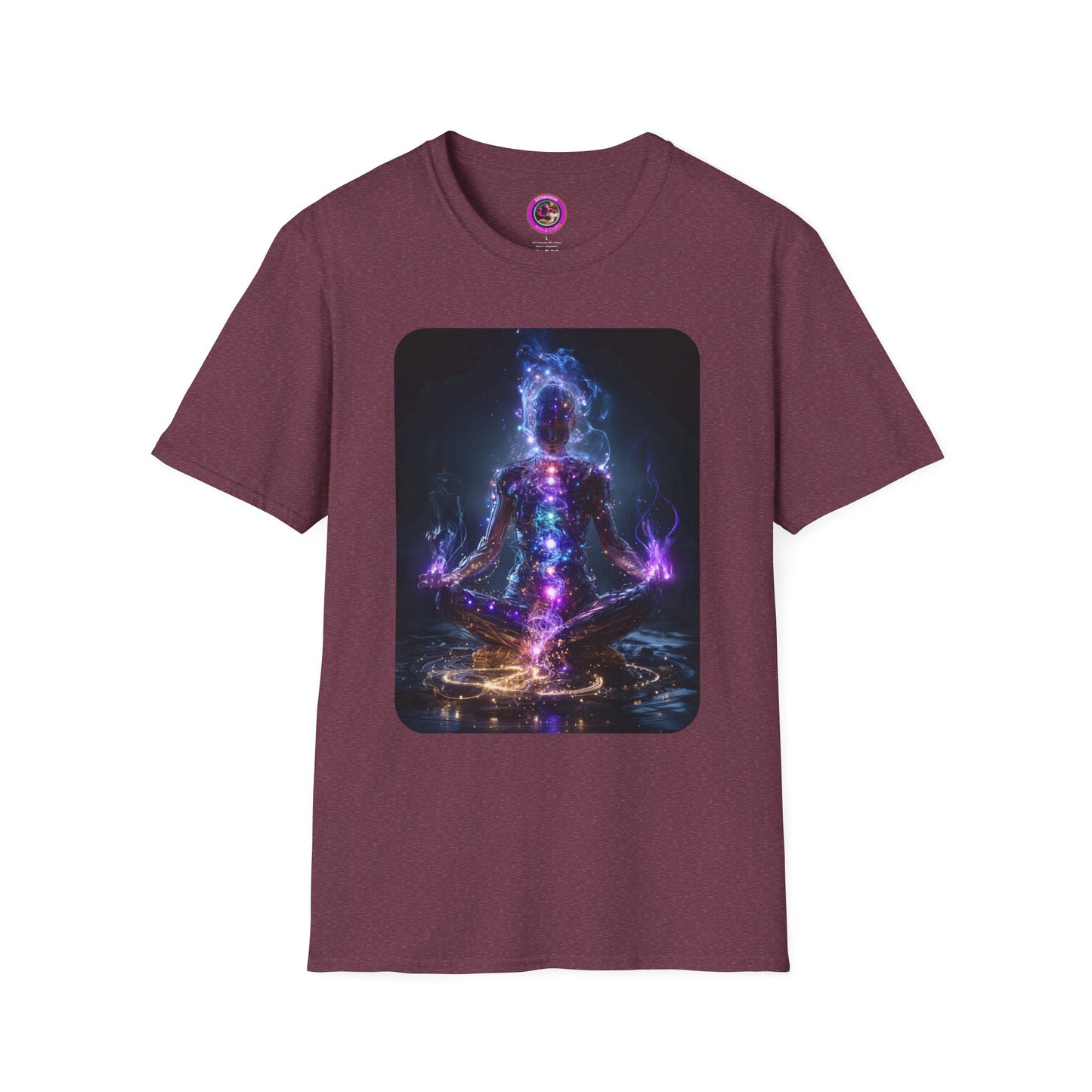 Chakras T-Shirt, Energy Healing Tee, Spiritual Top, Meditation Shirt, Yoga Clothing, Reiki Apparel