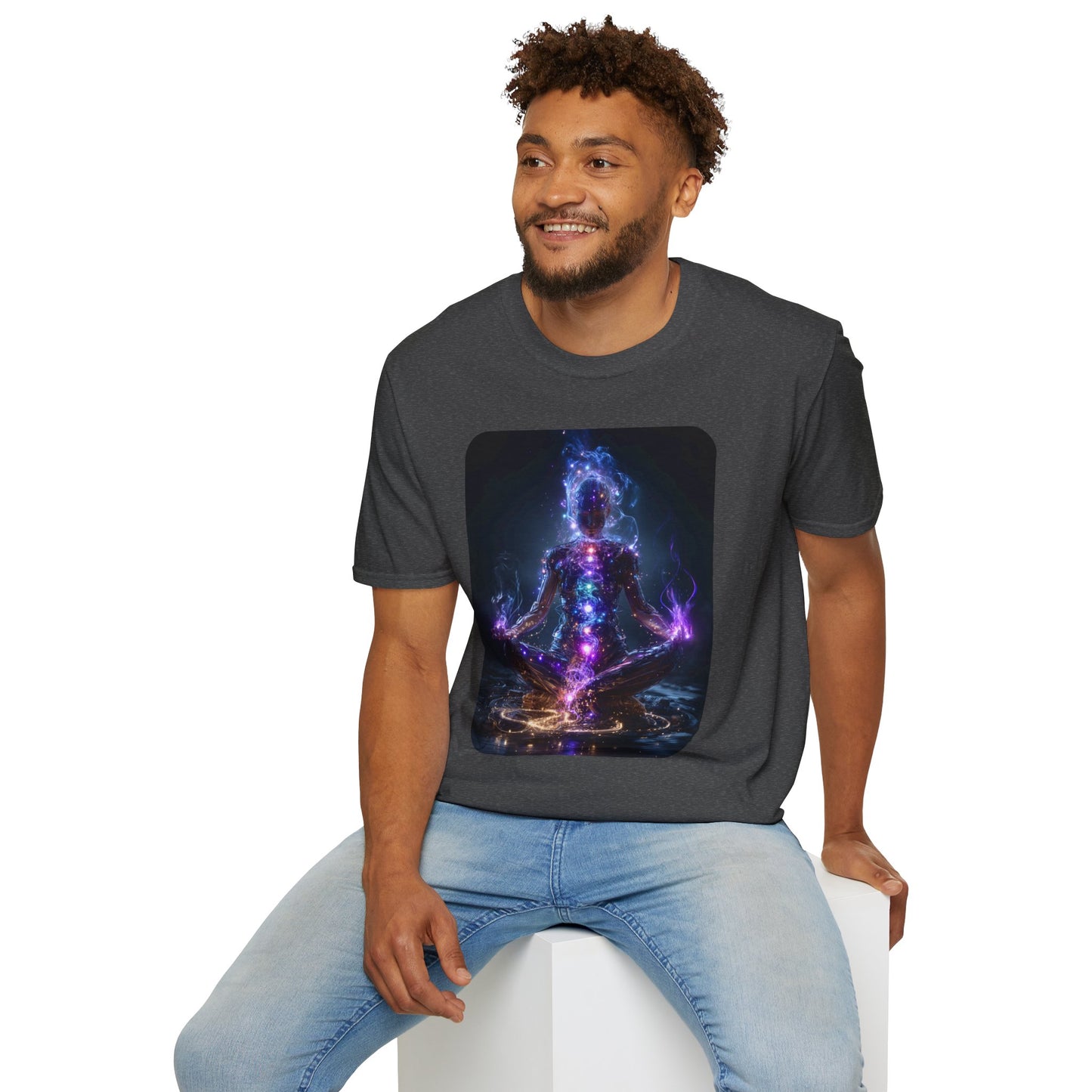 Chakras T-Shirt, Energy Healing Tee, Spiritual Top, Meditation Shirt, Yoga Clothing, Reiki Apparel