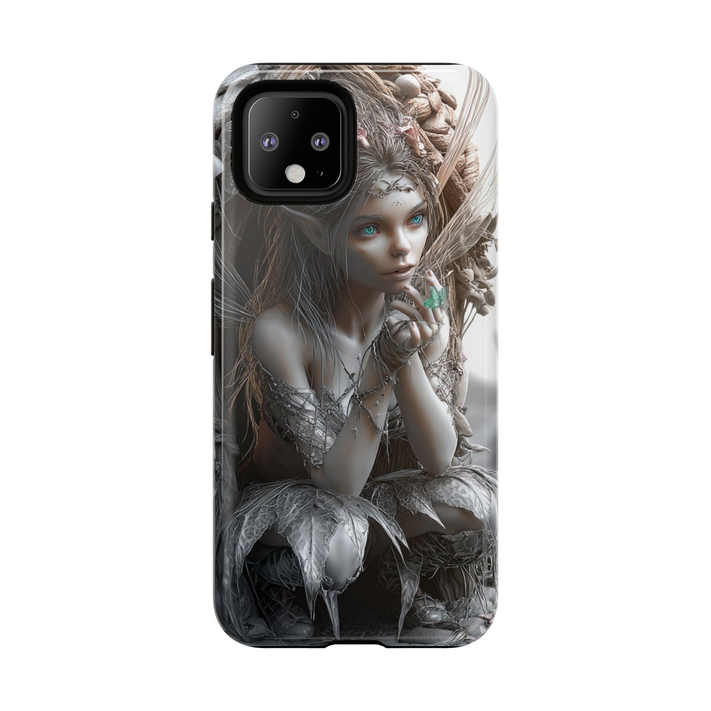 Fantasy Phone Case with Enchanted Fairy Design, Phone Cover, Magical Gift for Women, Boho Style, Nature Lovers, Unique Art