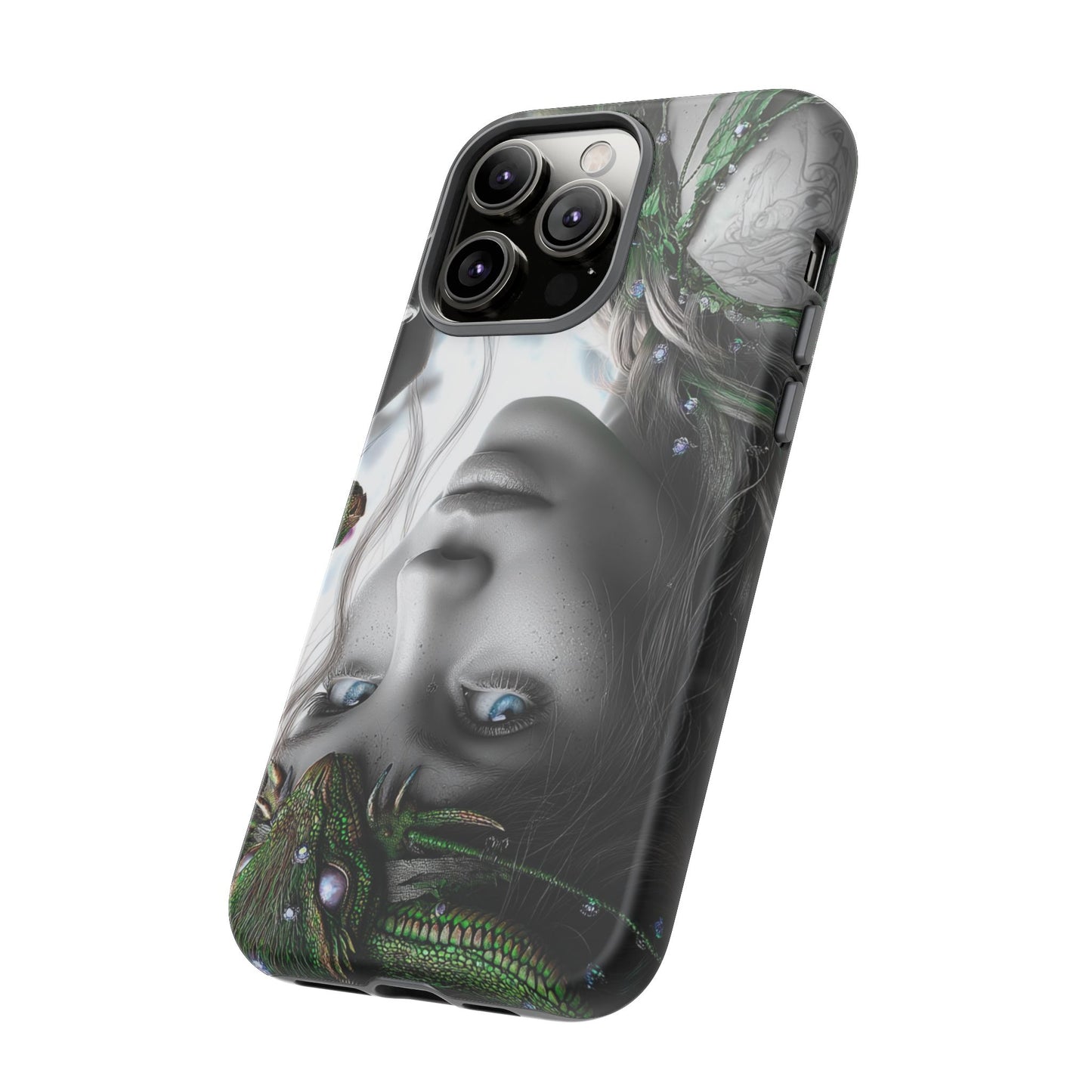 Phone Case with Enchanted Fairy Design, Phone Cover, Magical Gift for Women, Boho Style, Nature Lovers, Unique Art