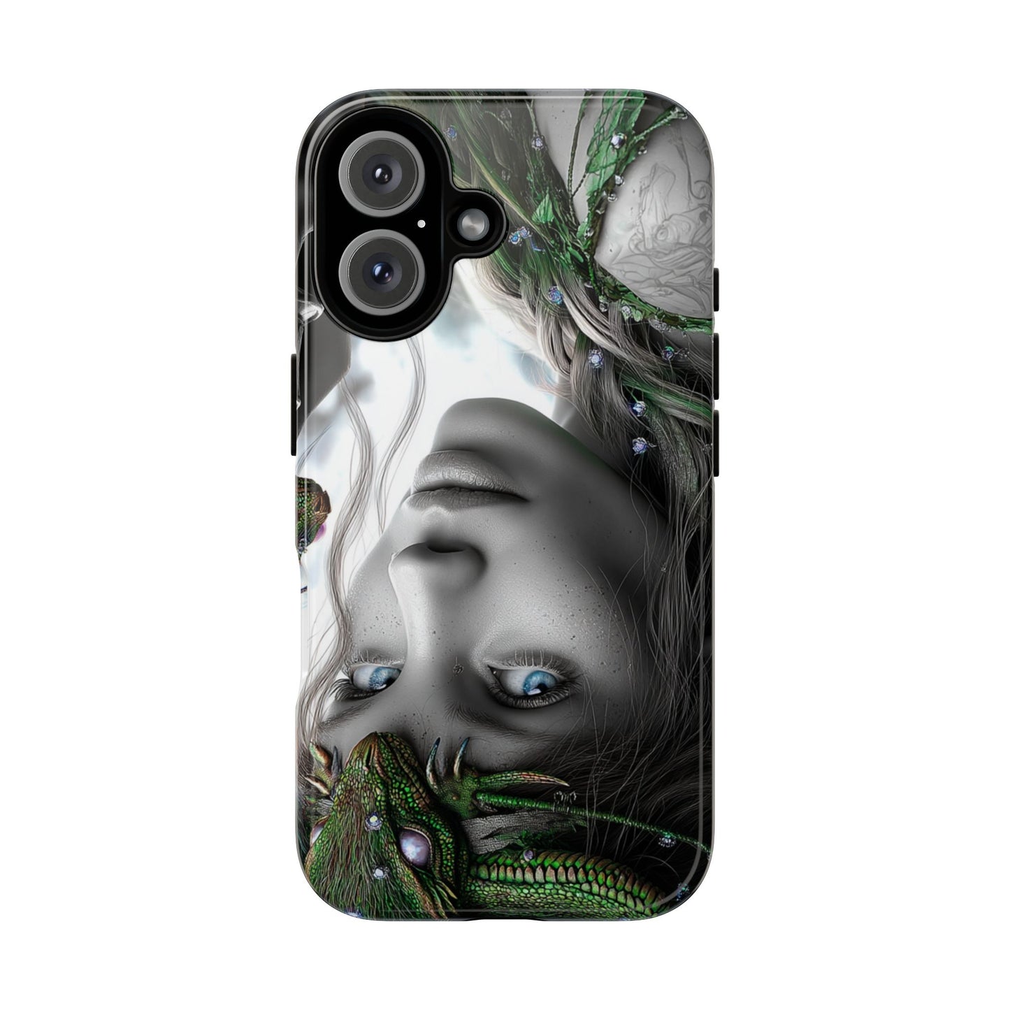 Phone Case with Enchanted Fairy Design, Phone Cover, Magical Gift for Women, Boho Style, Nature Lovers, Unique Art
