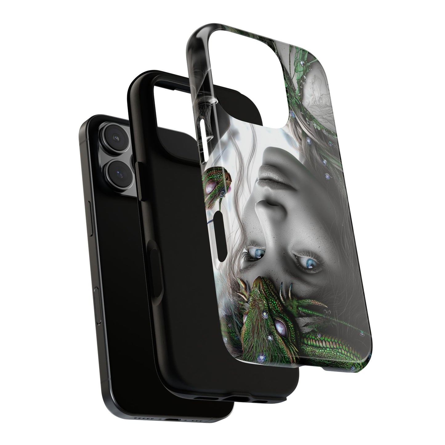 Phone Case with Enchanted Fairy Design, Phone Cover, Magical Gift for Women, Boho Style, Nature Lovers, Unique Art