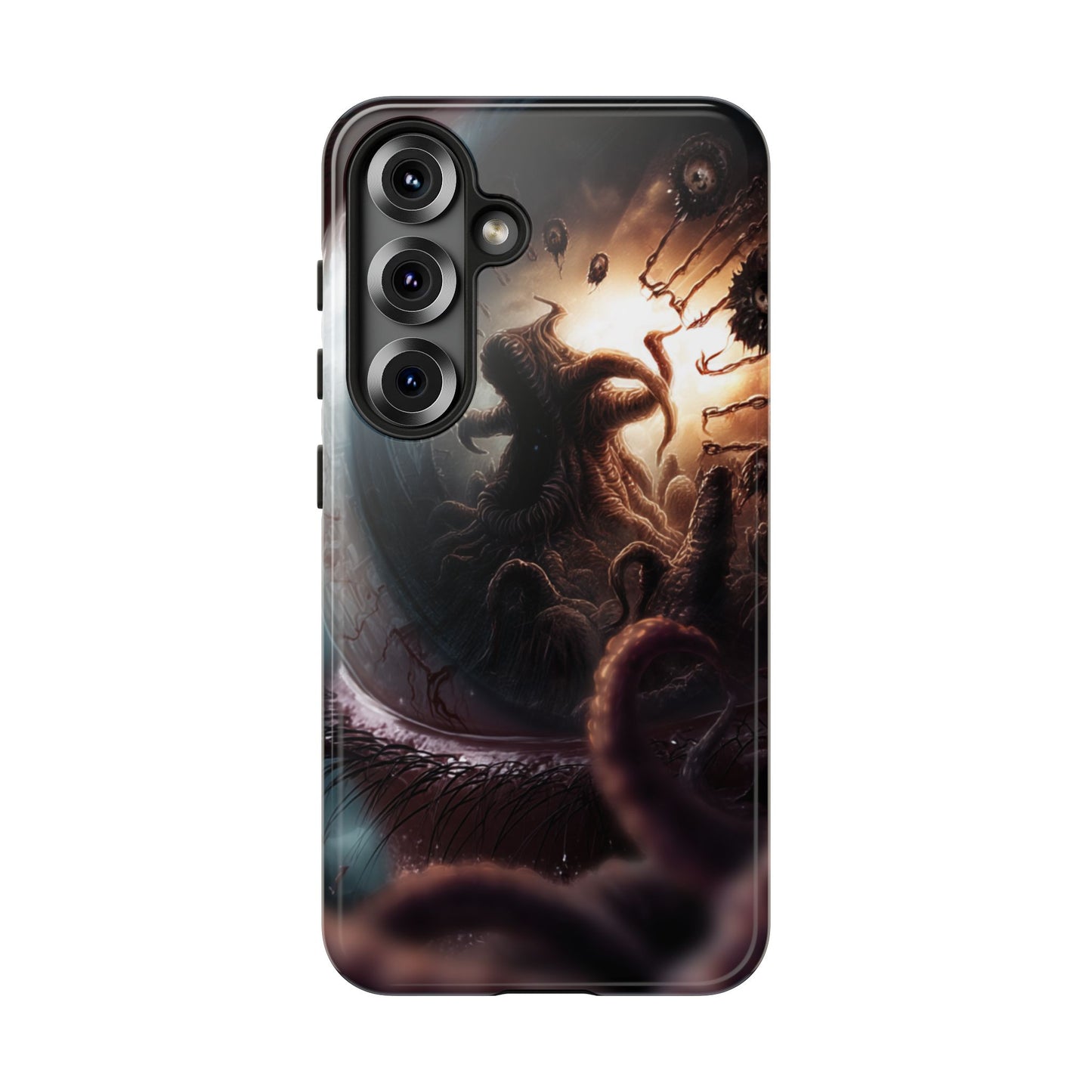 Phone Case: Cosmic Horror Design, Tough Phone Case, Unique Tech Accessory, Gifts for Sci-Fi Lovers, Halloween Decor