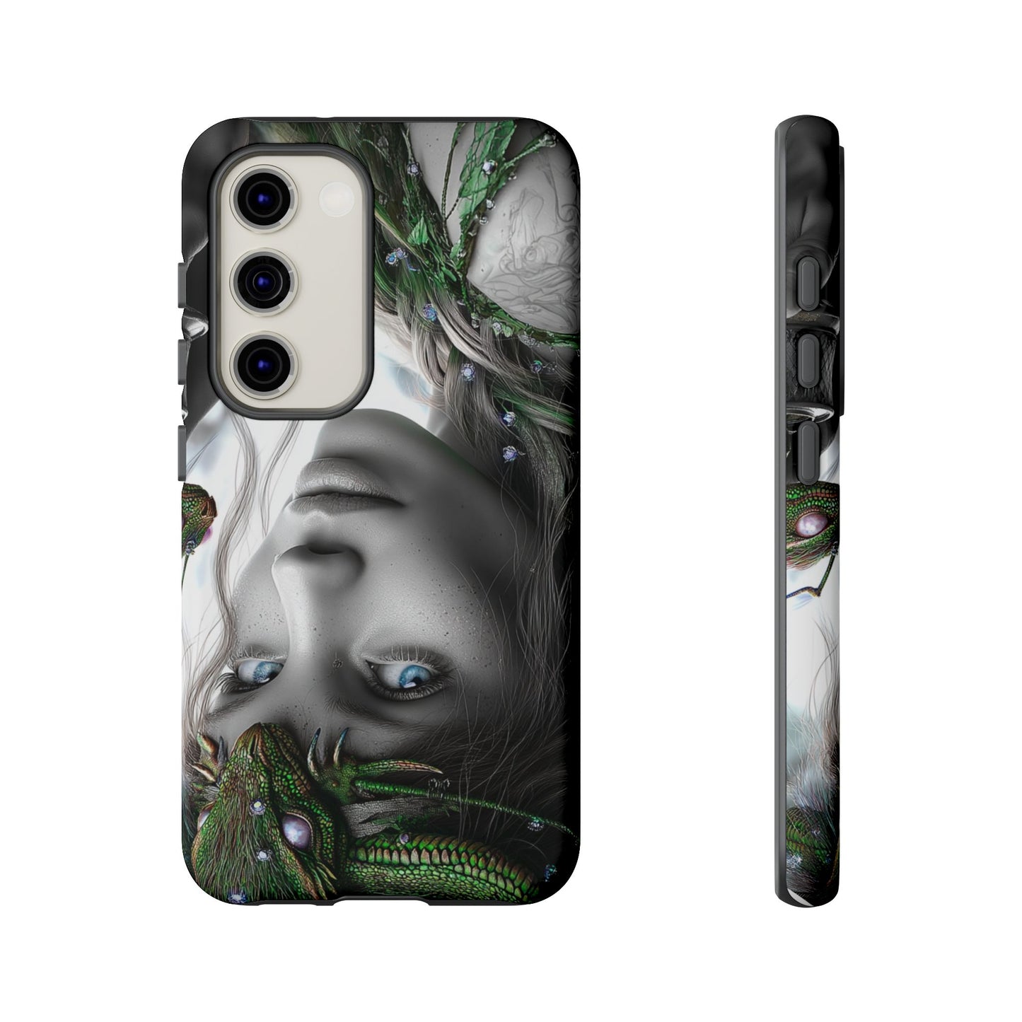 Phone Case with Enchanted Fairy Design, Phone Cover, Magical Gift for Women, Boho Style, Nature Lovers, Unique Art