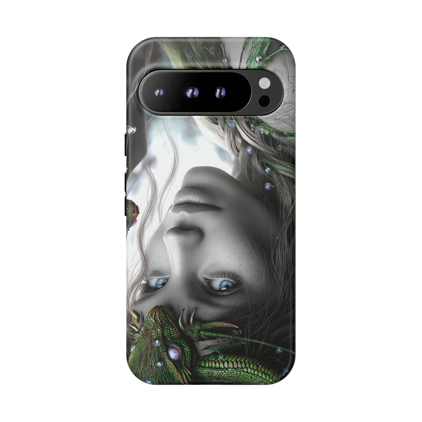 Phone Case with Enchanted Fairy Design, Phone Cover, Magical Gift for Women, Boho Style, Nature Lovers, Unique Art