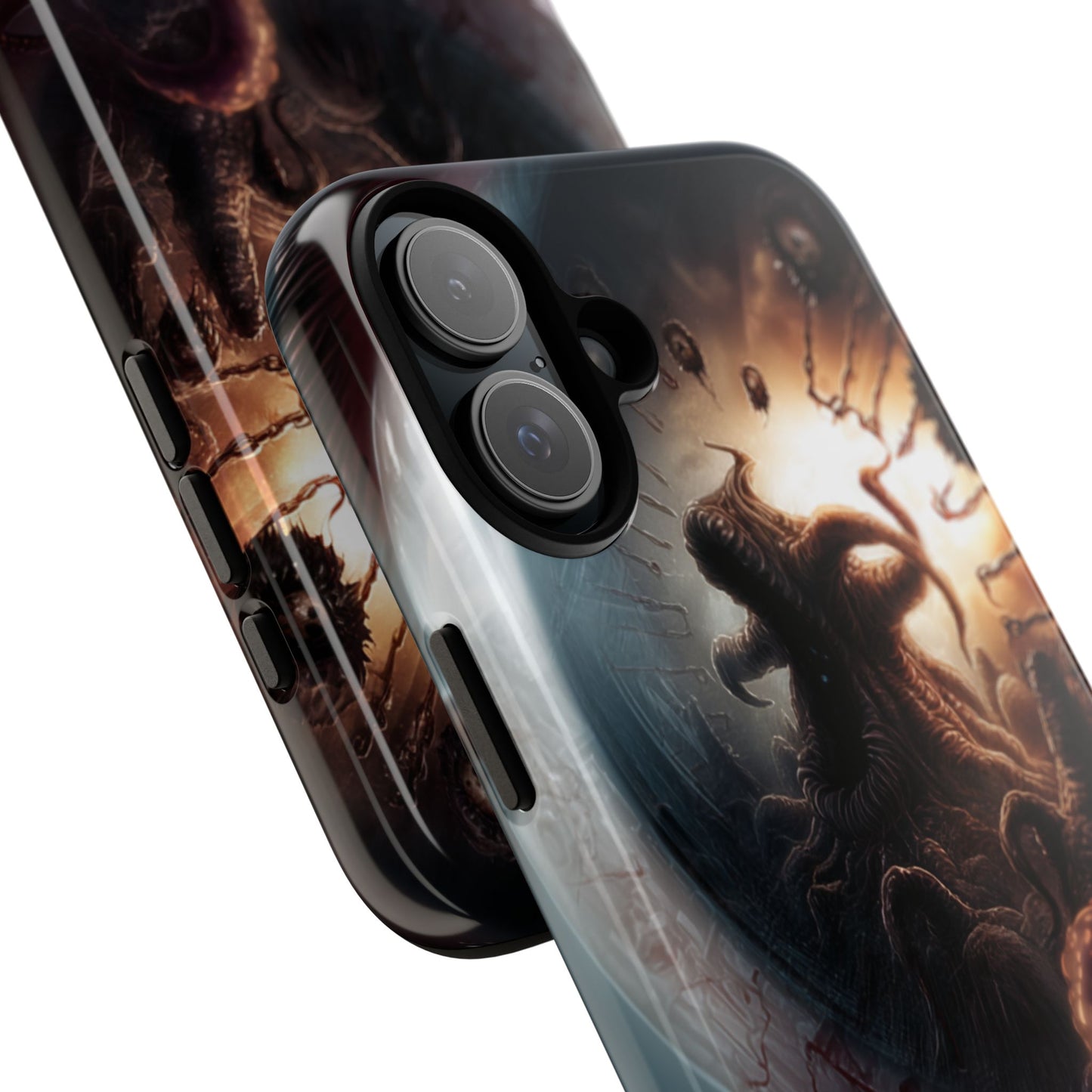 Phone Case: Cosmic Horror Design, Tough Phone Case, Unique Tech Accessory, Gifts for Sci-Fi Lovers, Halloween Decor