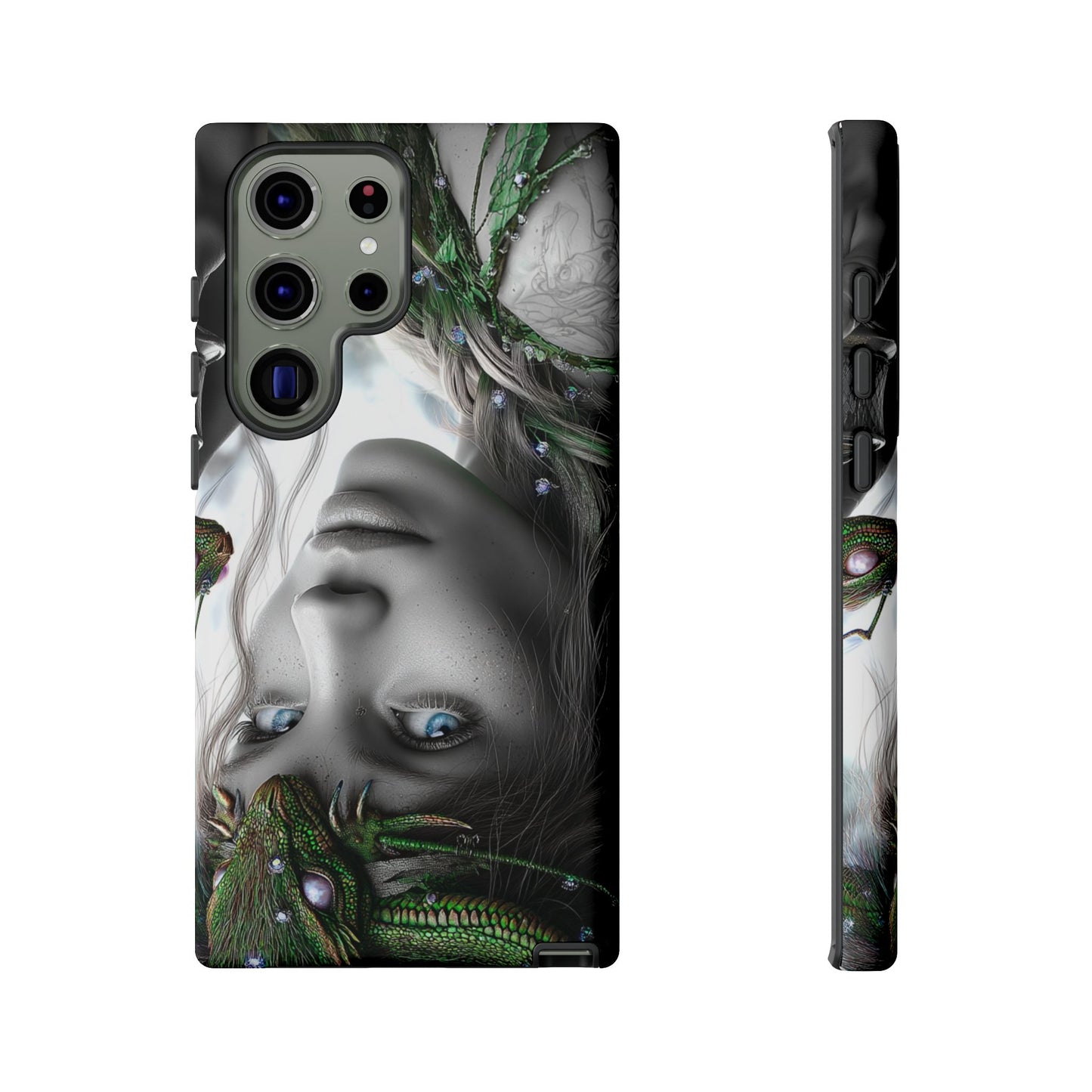Phone Case with Enchanted Fairy Design, Phone Cover, Magical Gift for Women, Boho Style, Nature Lovers, Unique Art