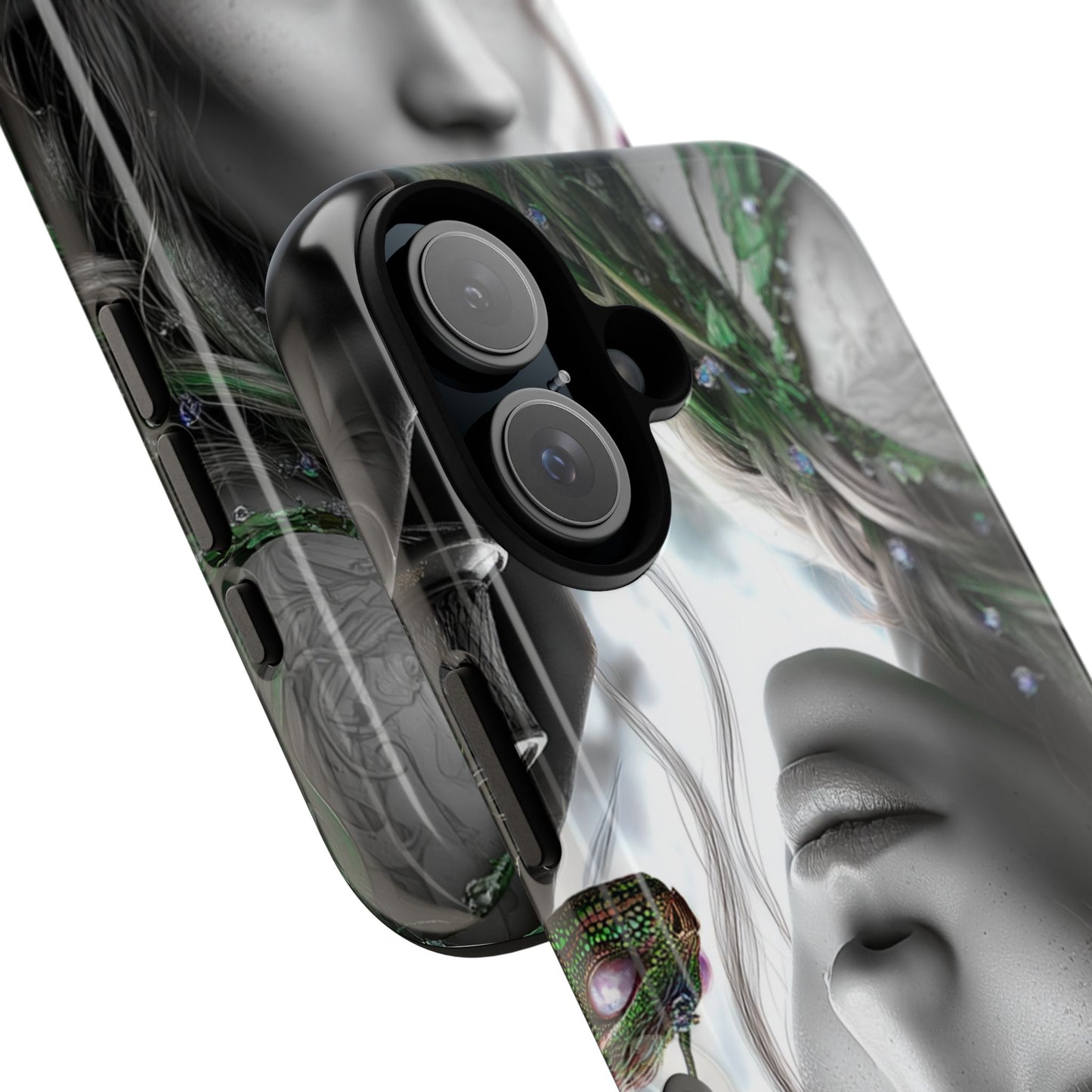 Phone Case with Enchanted Fairy Design, Phone Cover, Magical Gift for Women, Boho Style, Nature Lovers, Unique Art