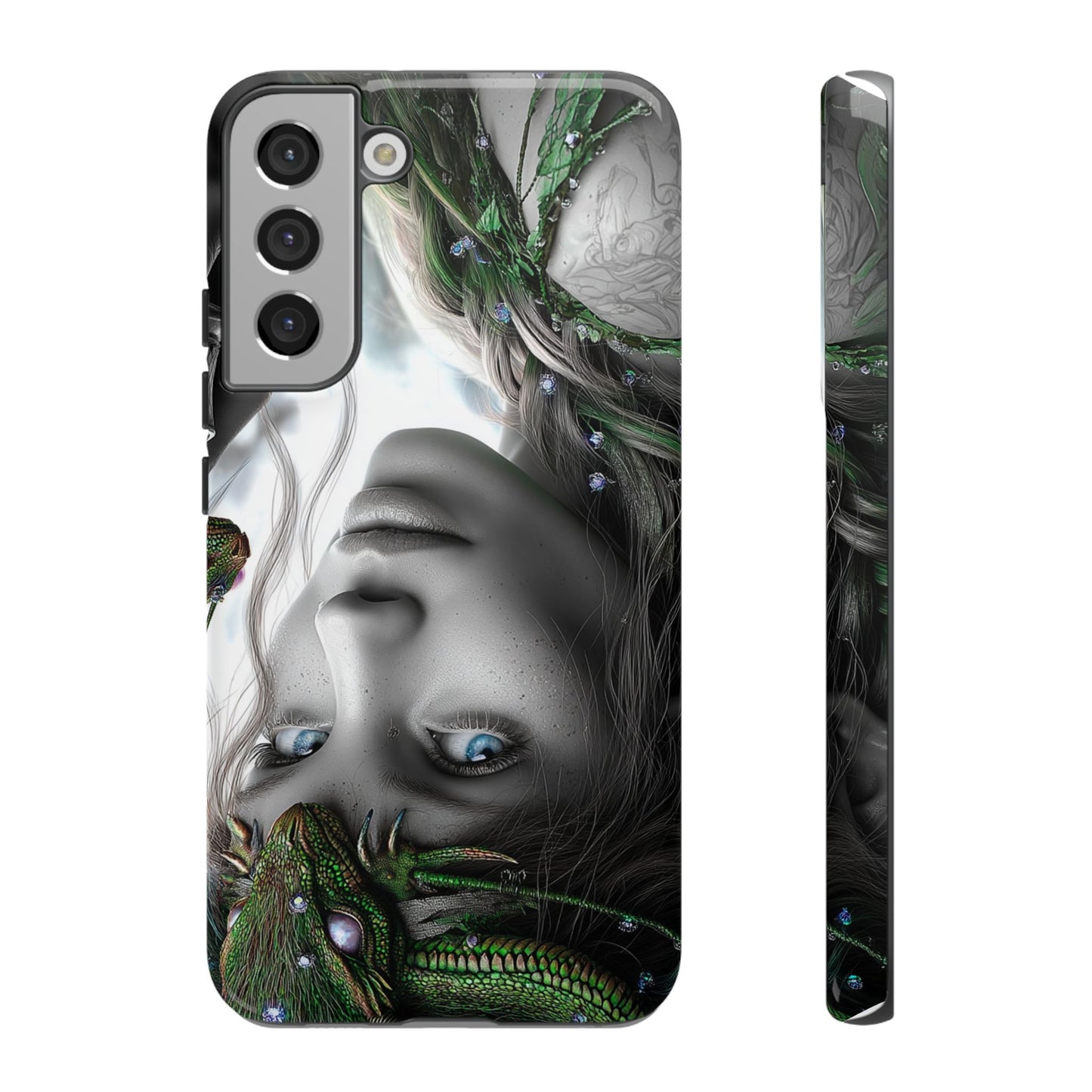 Phone Case with Enchanted Fairy Design, Phone Cover, Magical Gift for Women, Boho Style, Nature Lovers, Unique Art