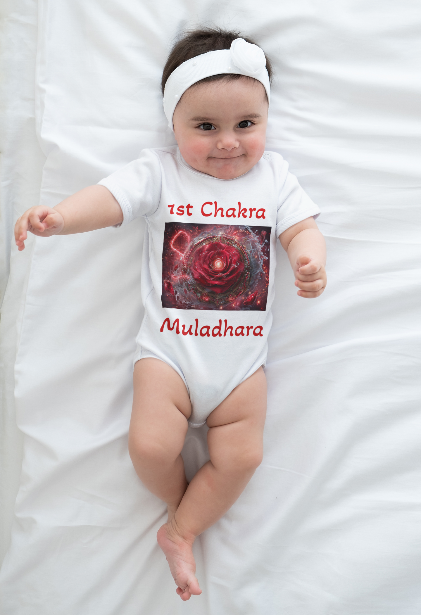 Chakra Infant Bodysuit, New Age Baby Shower Gift, Reiki Energy Healing Baby Outfit, Rainbow Chakra Onesie, Spiritual Baby Clothes, Yoga Baby