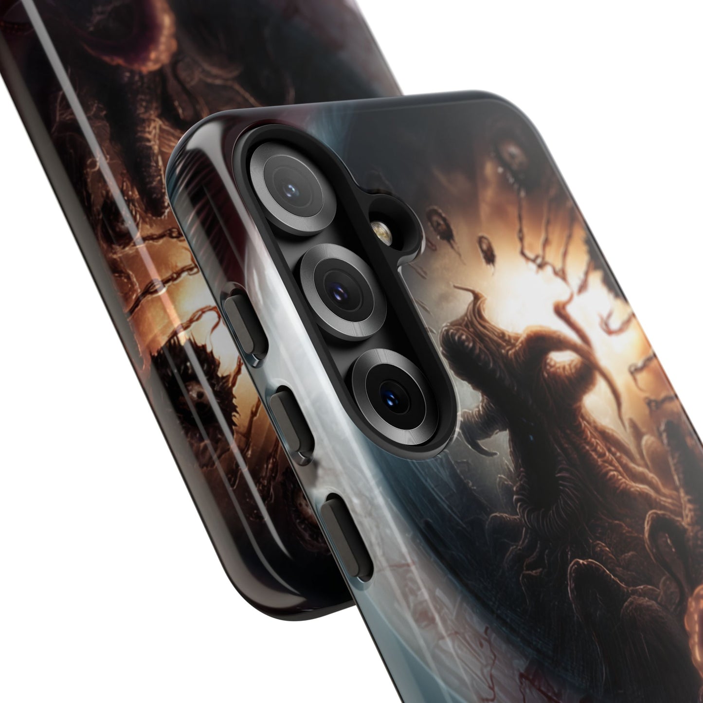 Phone Case: Cosmic Horror Design, Tough Phone Case, Unique Tech Accessory, Gifts for Sci-Fi Lovers, Halloween Decor