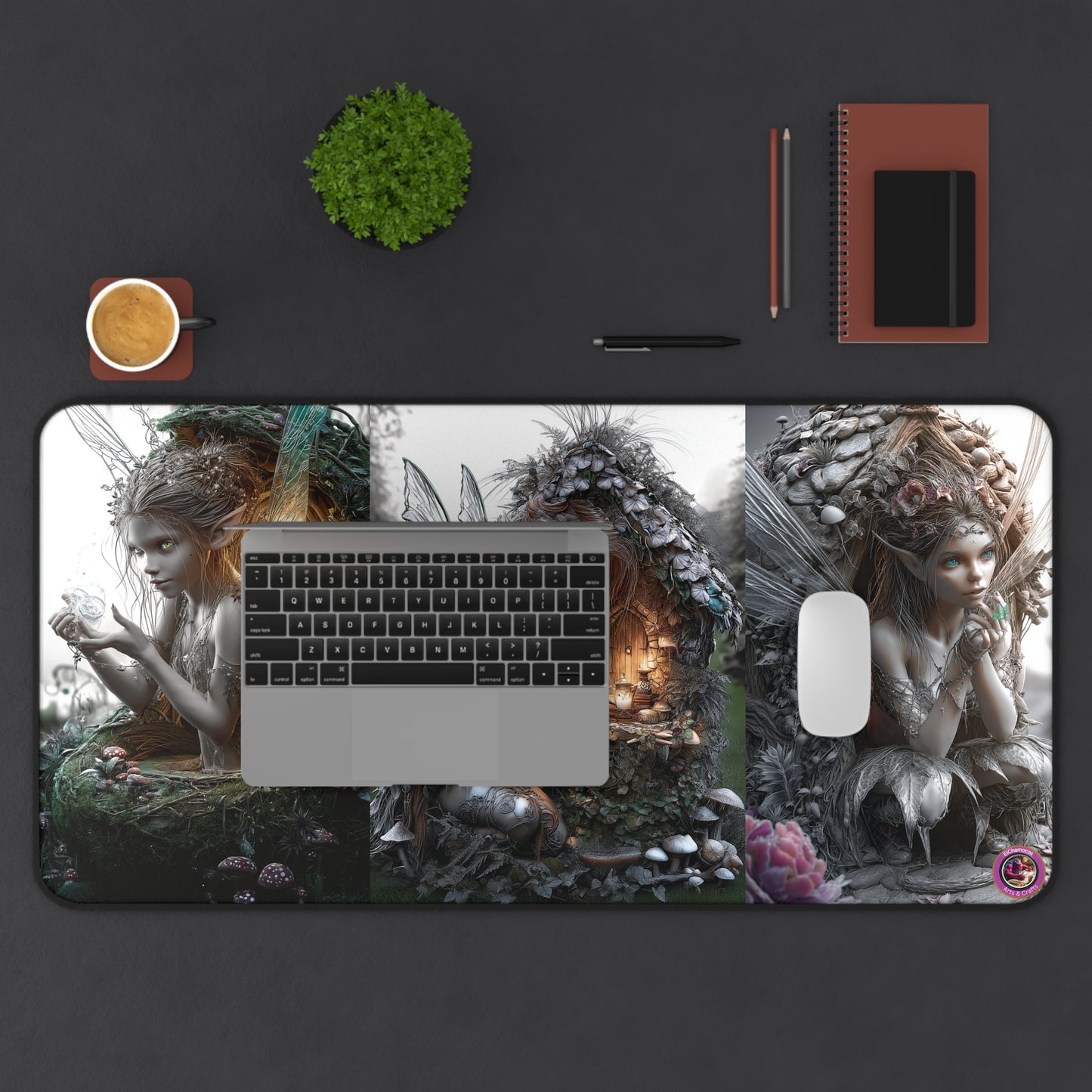 Desk Mat - Fairy Sanctuary Design