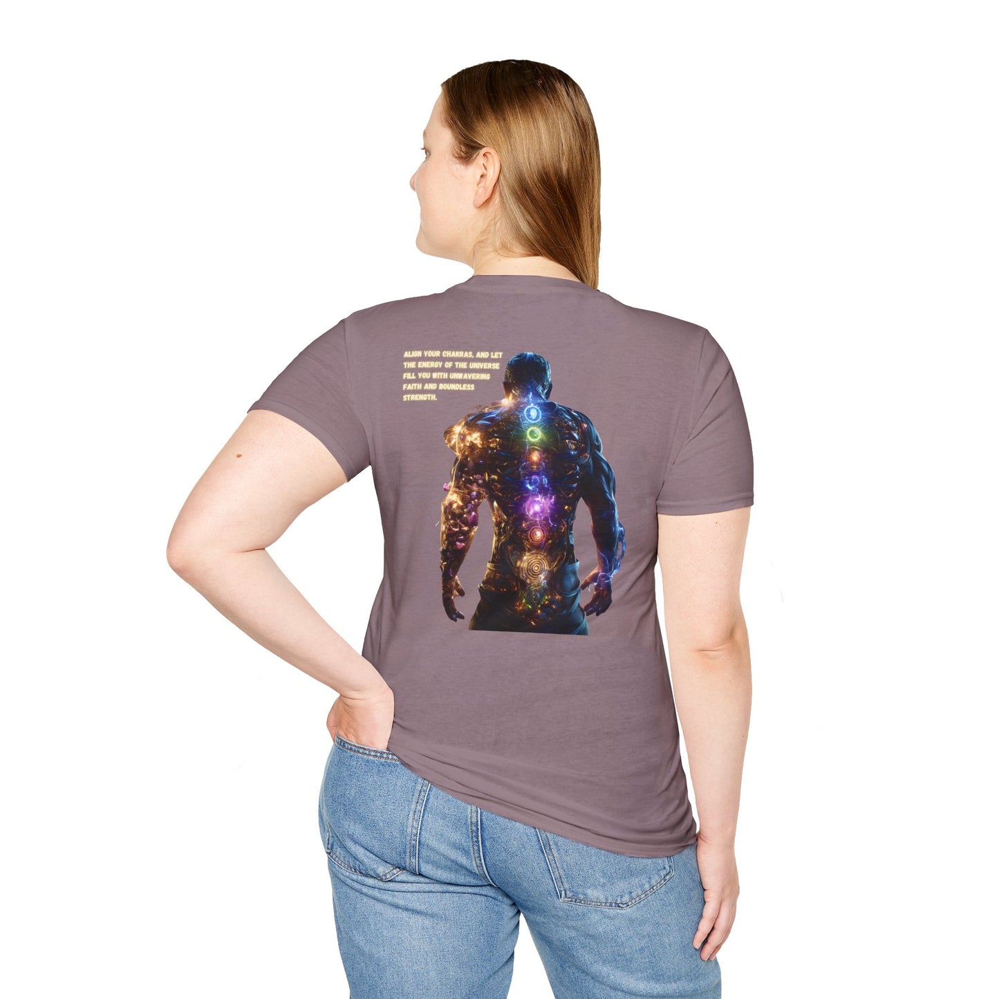 Chakras T-Shirt, Energy Healing Tee, Spiritual Top, Meditation Shirt, Yoga Clothing, Reiki Apparel