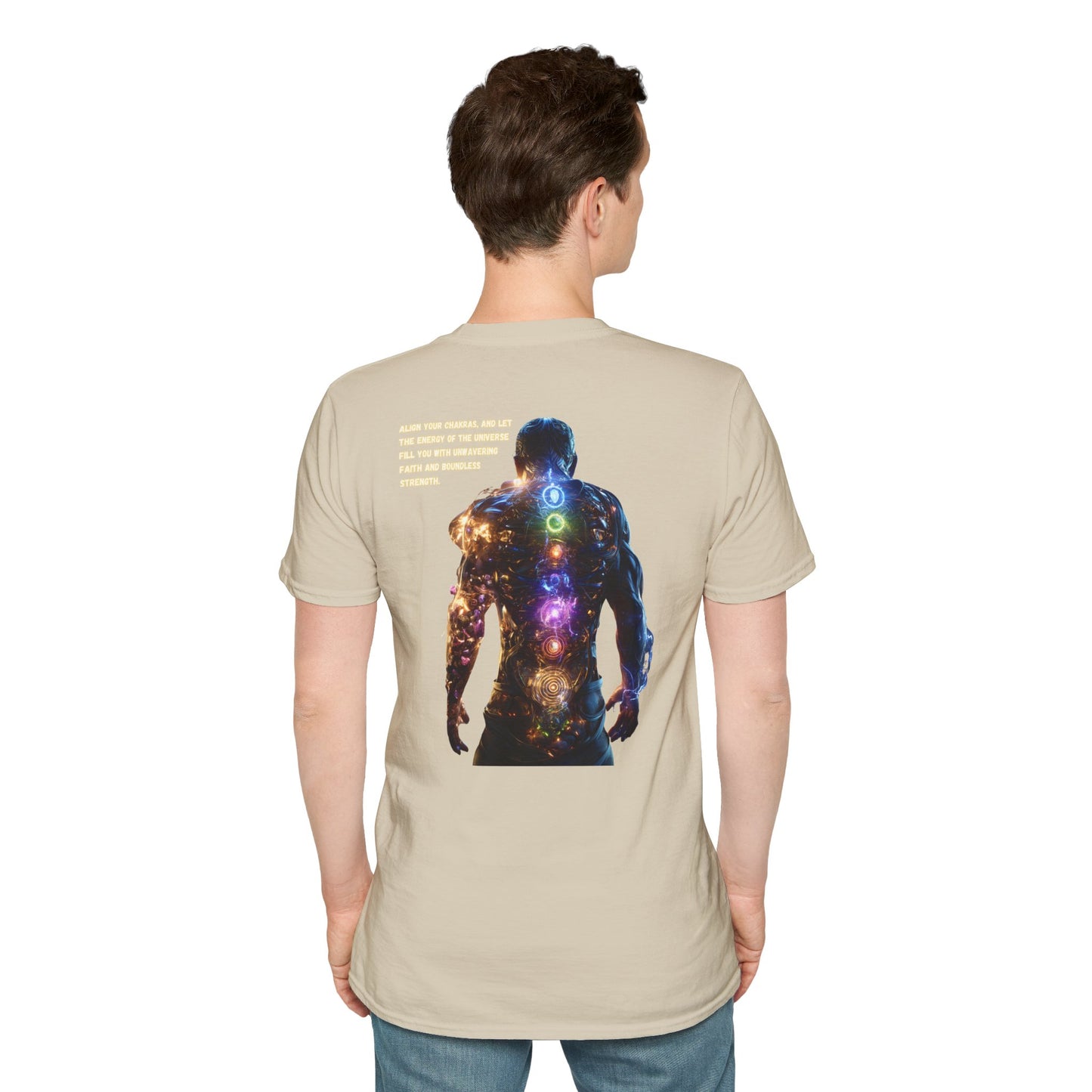 Chakras T-Shirt, Energy Healing Tee, Spiritual Top, Meditation Shirt, Yoga Clothing, Reiki Apparel