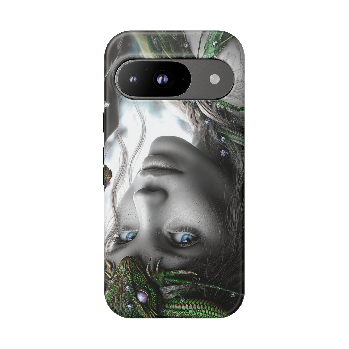 Phone Case with Enchanted Fairy Design, Phone Cover, Magical Gift for Women, Boho Style, Nature Lovers, Unique Art