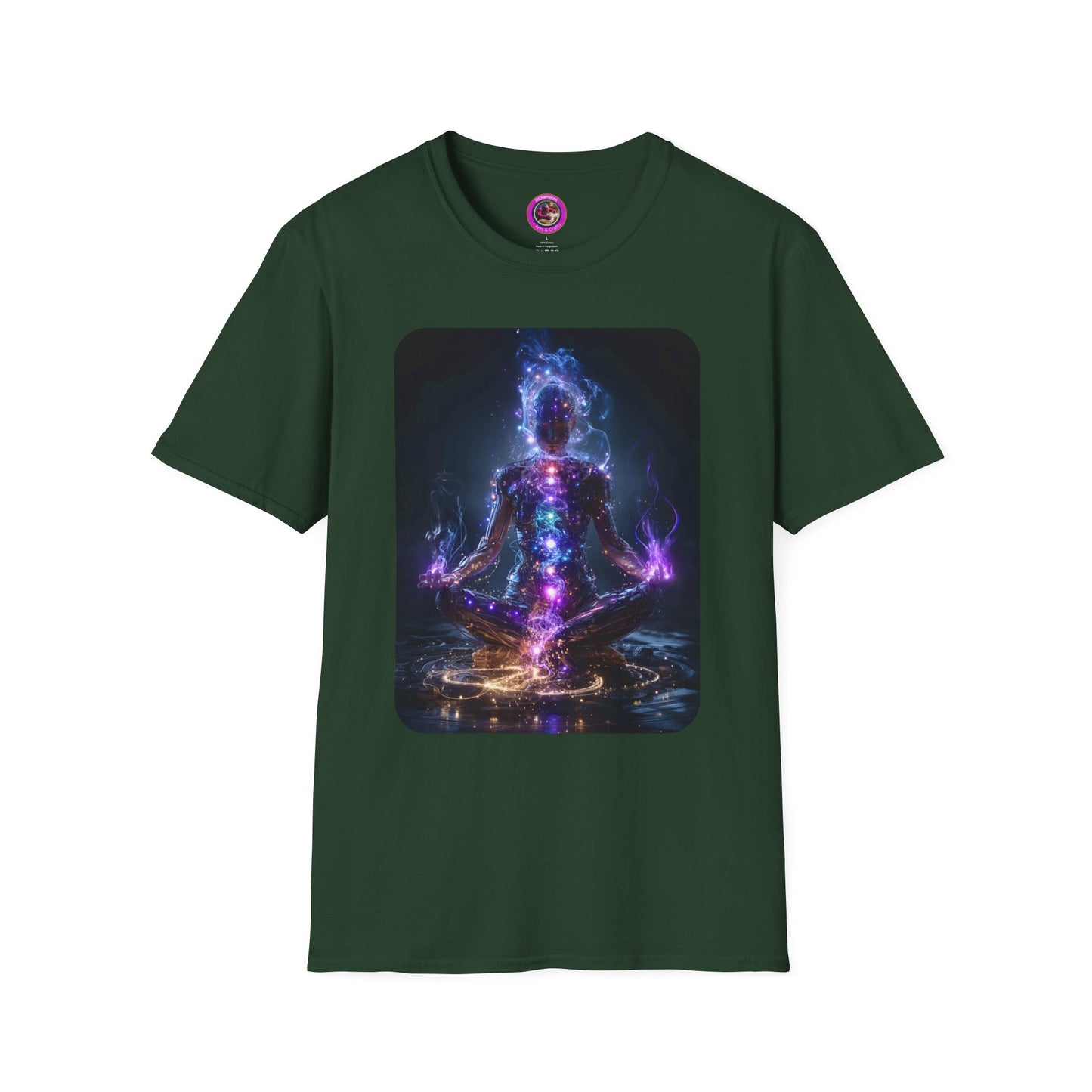 Chakras T-Shirt, Energy Healing Tee, Spiritual Top, Meditation Shirt, Yoga Clothing, Reiki Apparel