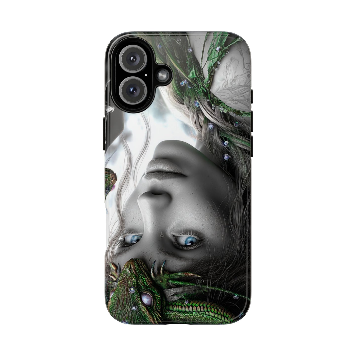Phone Case with Enchanted Fairy Design, Phone Cover, Magical Gift for Women, Boho Style, Nature Lovers, Unique Art