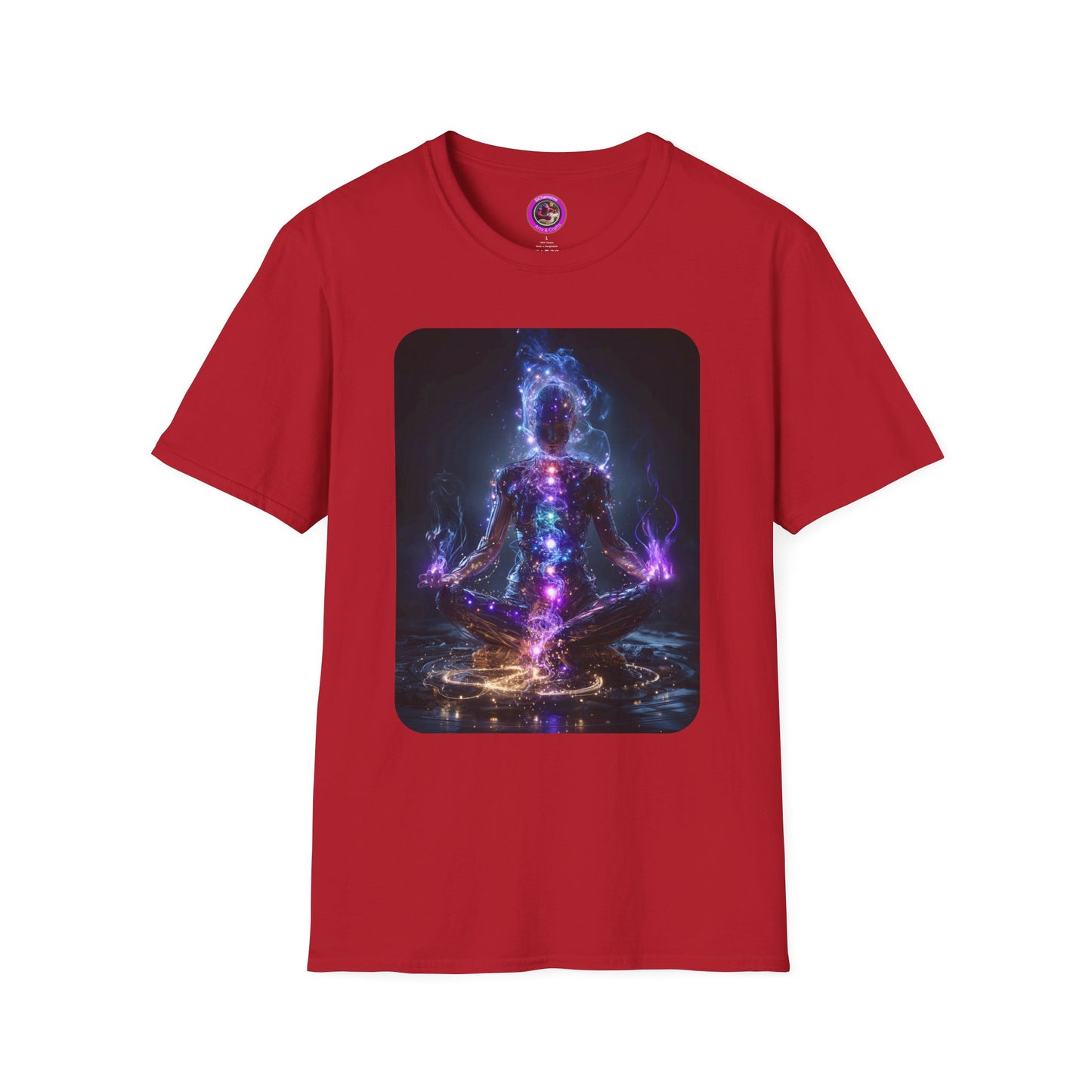 Chakras T-Shirt, Energy Healing Tee, Spiritual Top, Meditation Shirt, Yoga Clothing, Reiki Apparel