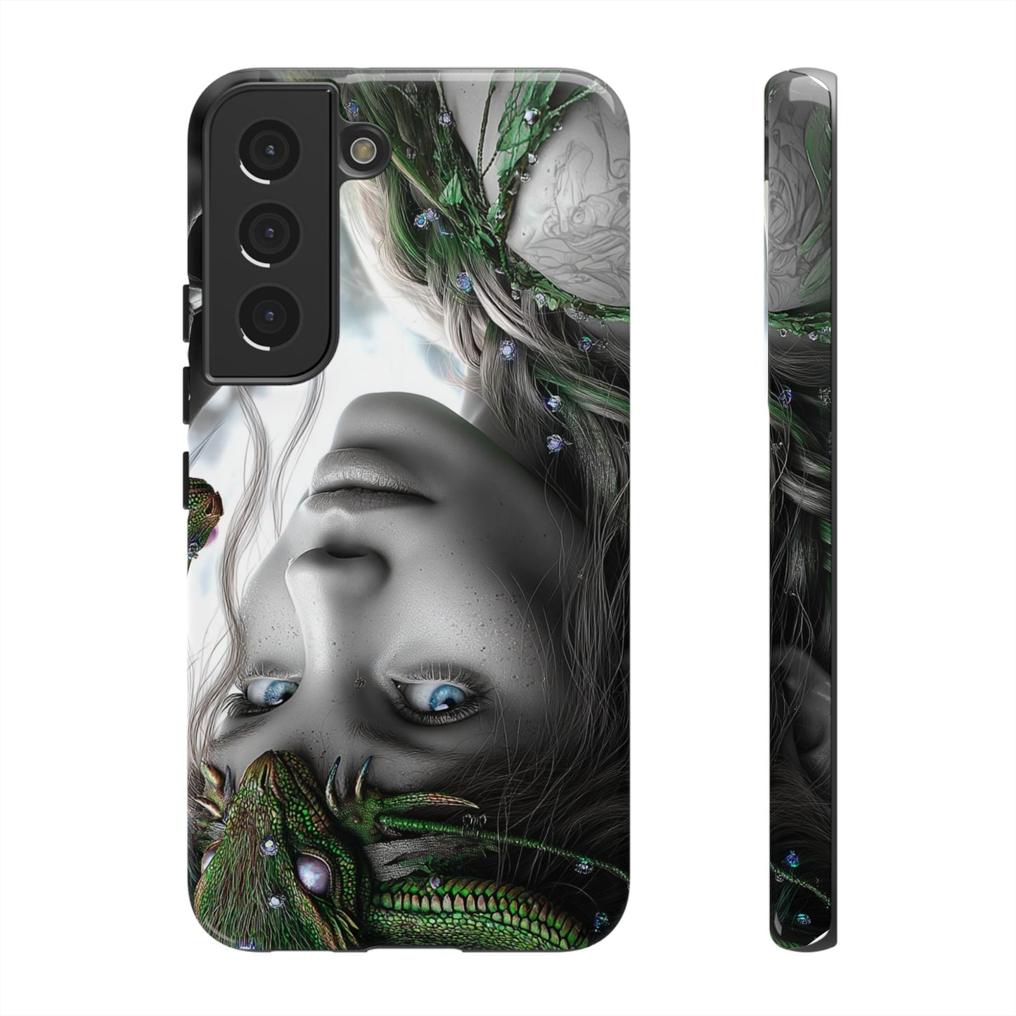 Phone Case with Enchanted Fairy Design, Phone Cover, Magical Gift for Women, Boho Style, Nature Lovers, Unique Art