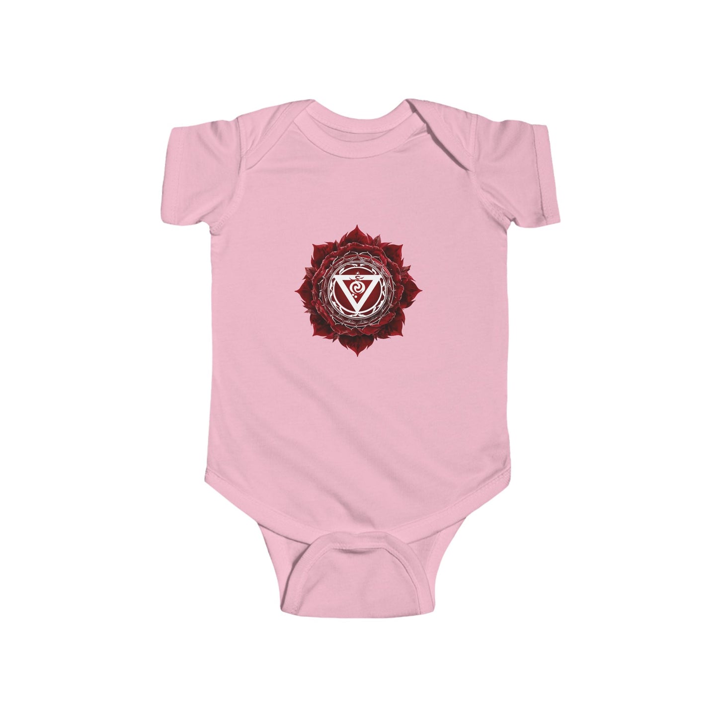 Chakra Infant Bodysuit, Baby Onesie, Newborn Romper, Spiritual Baby Gift, Yoga Baby Clothes, Meditation Onesie
