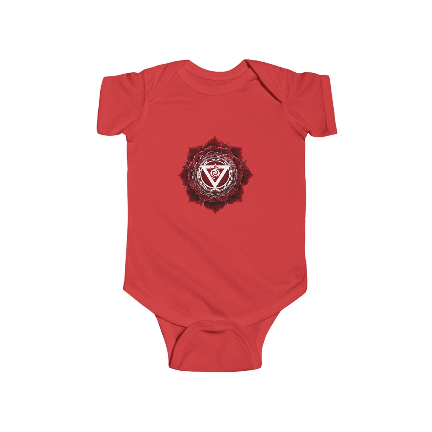 Chakra Infant Bodysuit, Baby Onesie, Newborn Romper, Spiritual Baby Gift, Yoga Baby Clothes, Meditation Onesie