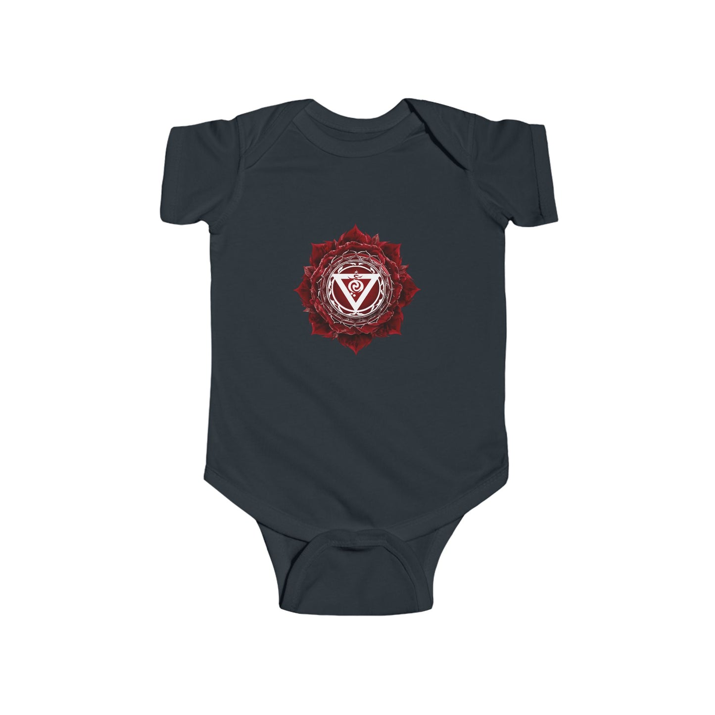 Chakra Infant Bodysuit, Baby Onesie, Newborn Romper, Spiritual Baby Gift, Yoga Baby Clothes, Meditation Onesie