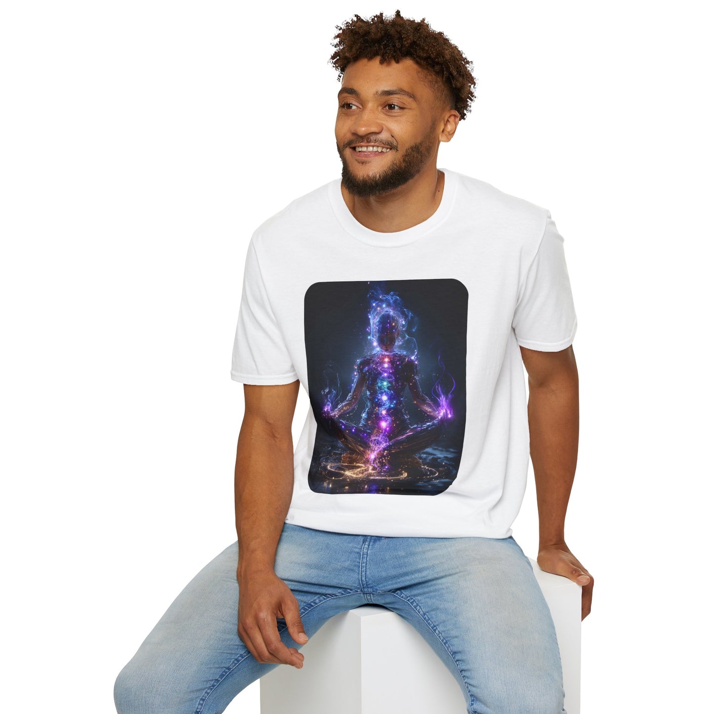 Chakras T-Shirt, Energy Healing Tee, Spiritual Top, Meditation Shirt, Yoga Clothing, Reiki Apparel